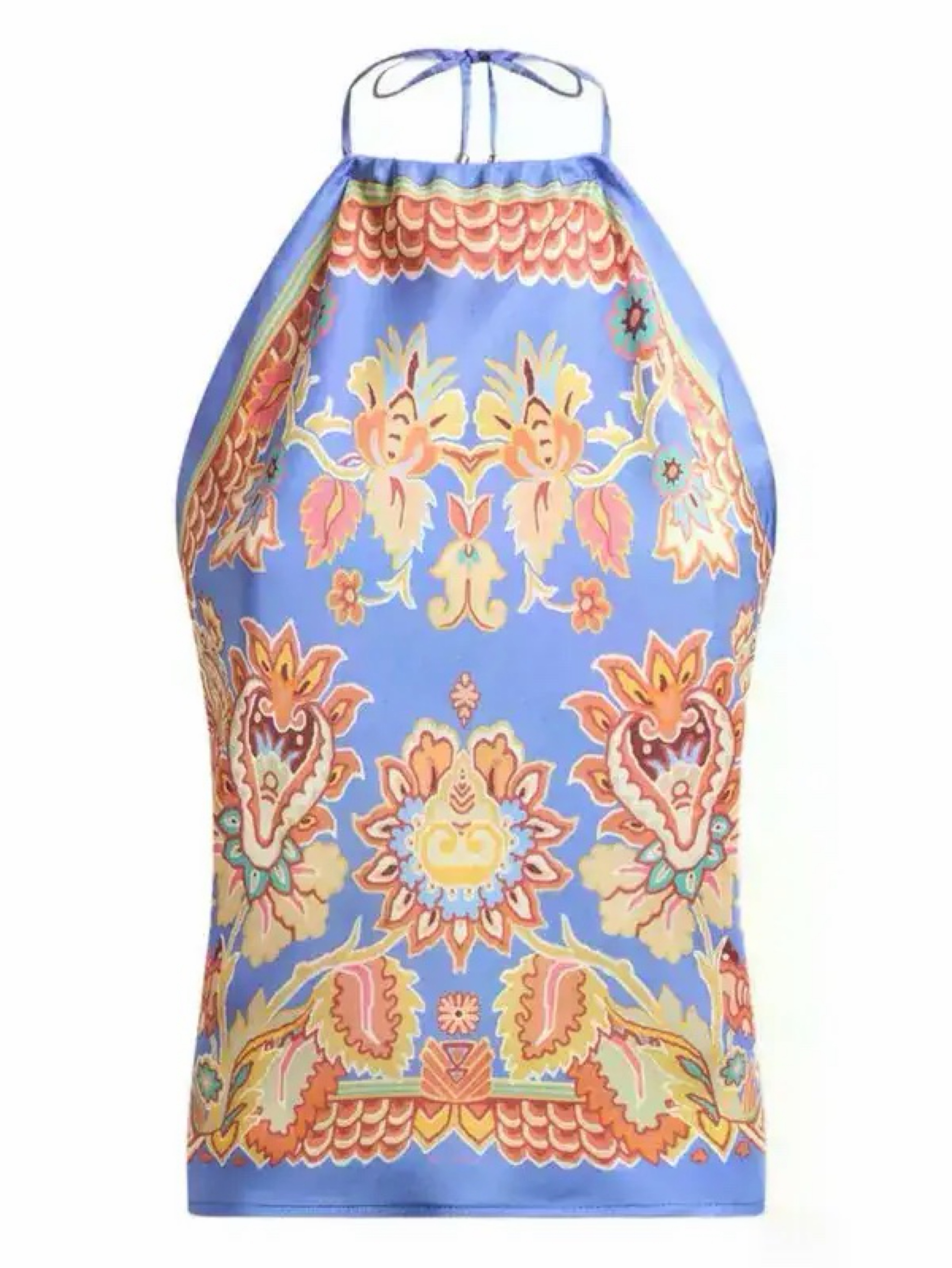 Etro - Silk Halter neck Top by Etro - Pickle