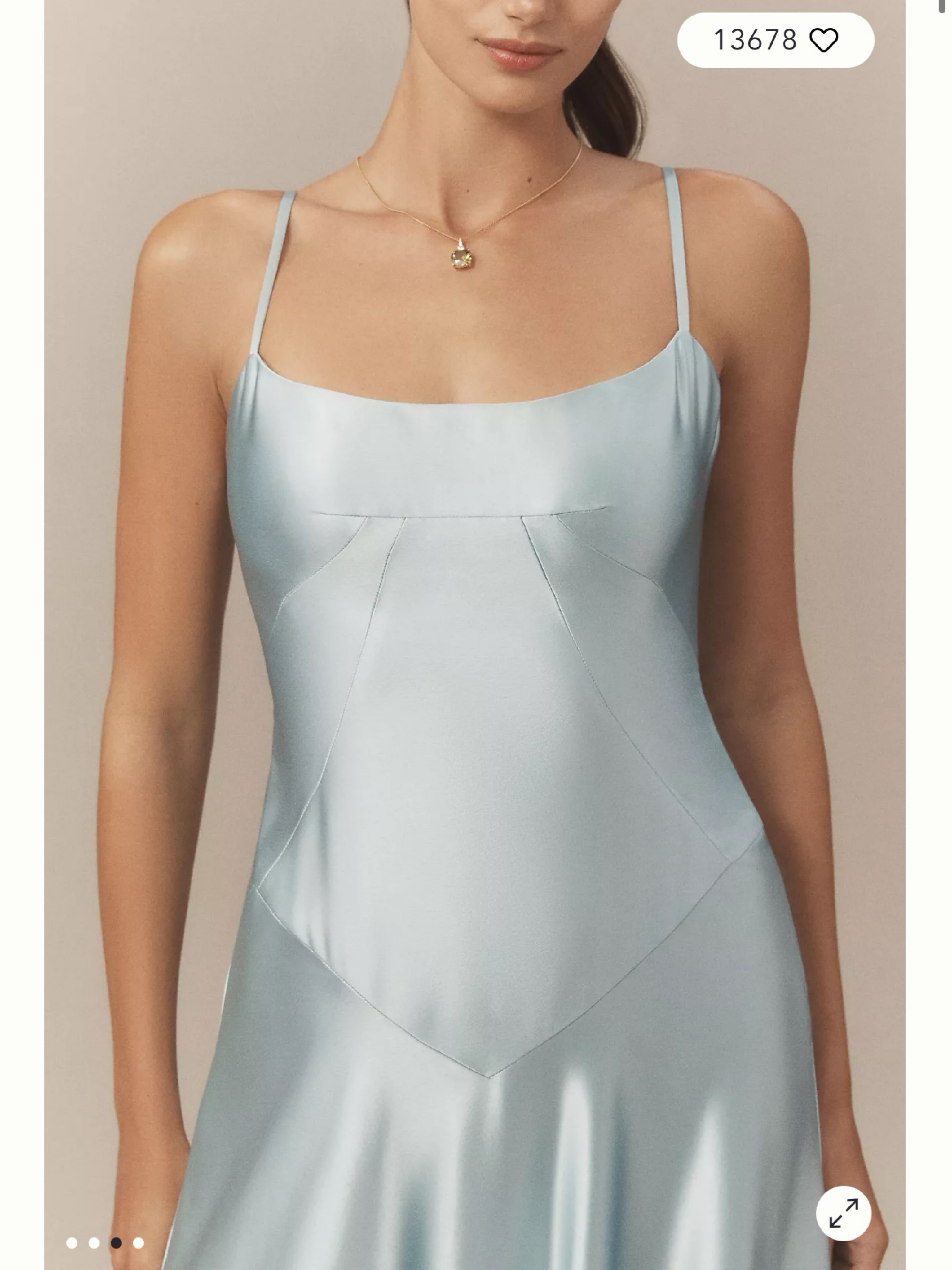 emmy satin dress anthropologie Anthropologie Green Emmy Satin Dress by Anthropologie