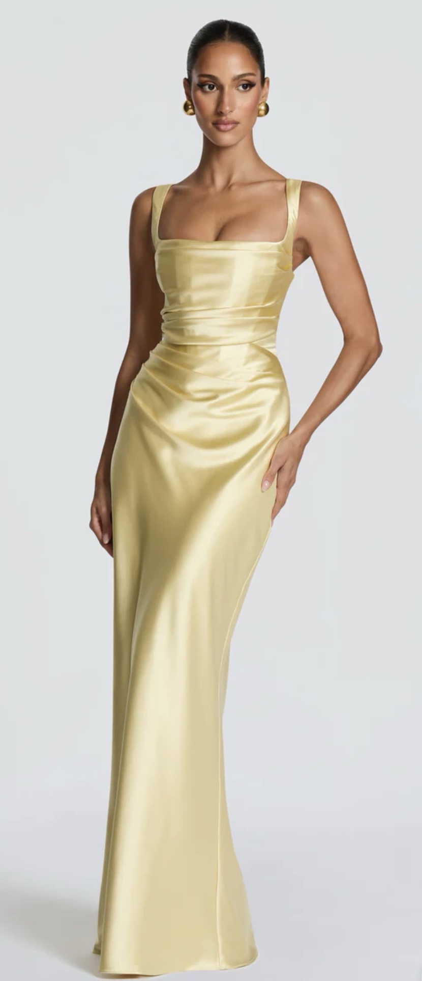 calanthe maxi dress Grounded glamour crafted in the CALANTHE maxi dress.