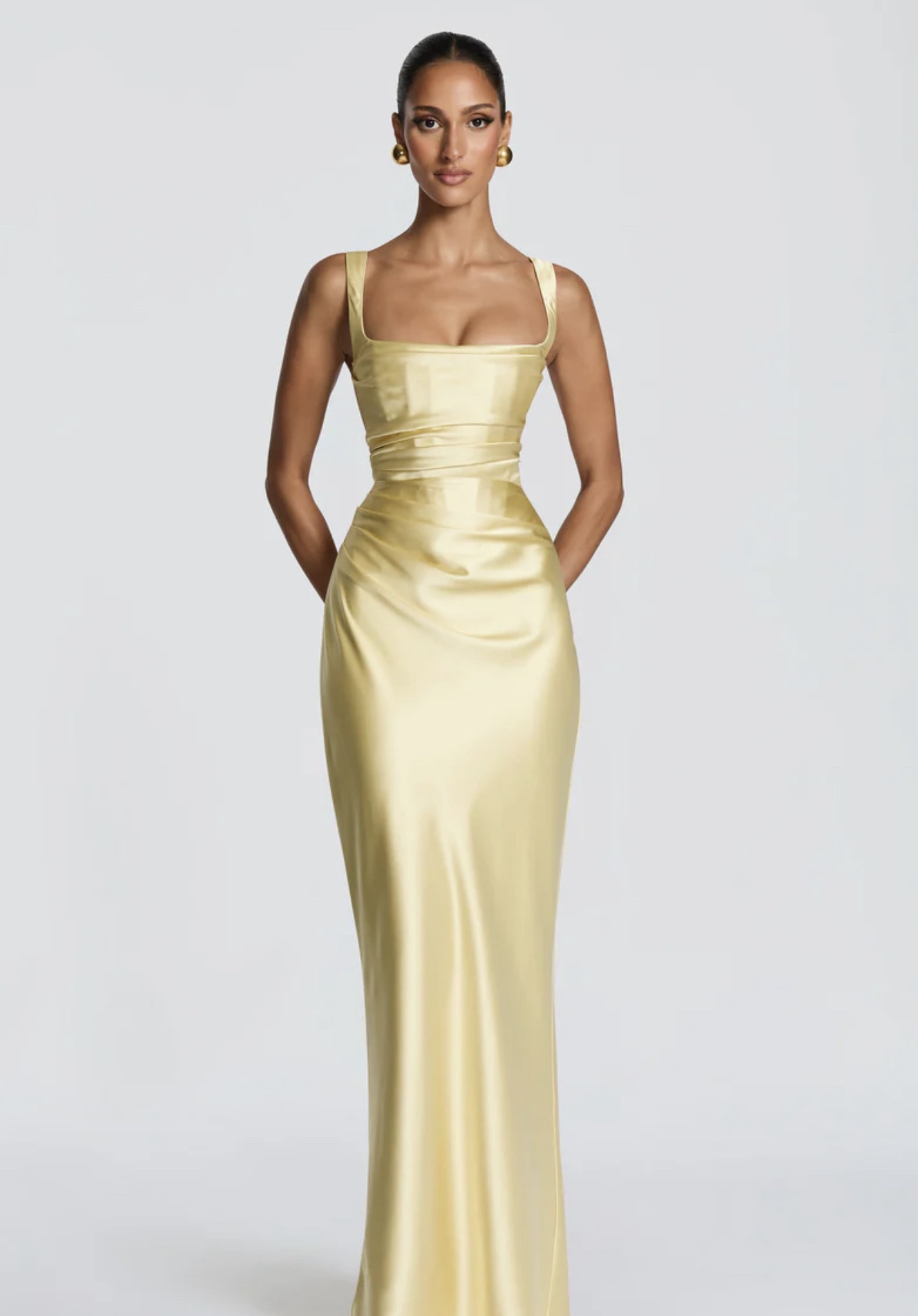 babyboo satin dress Satin Dresses