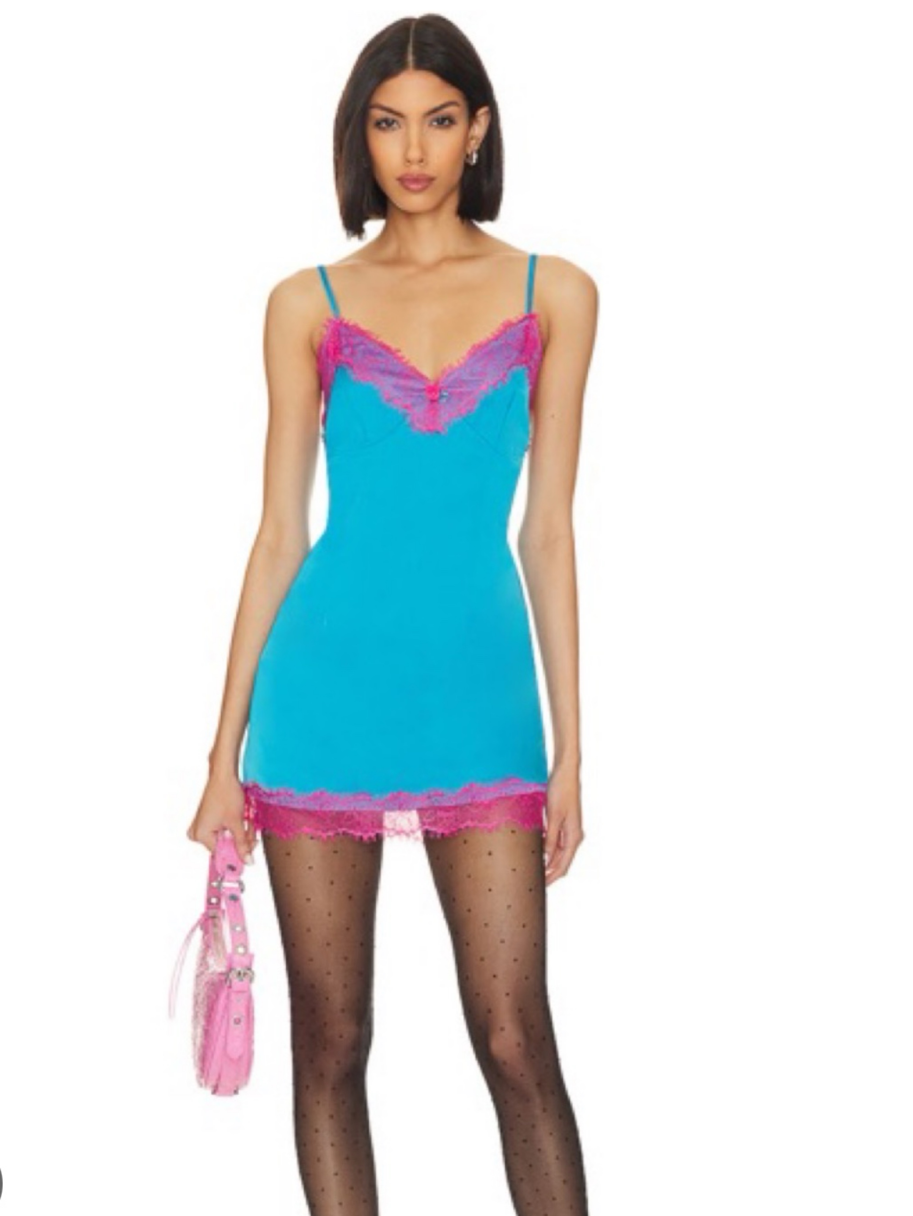 superdown lace dress superdown Iris Lace Dress in Red