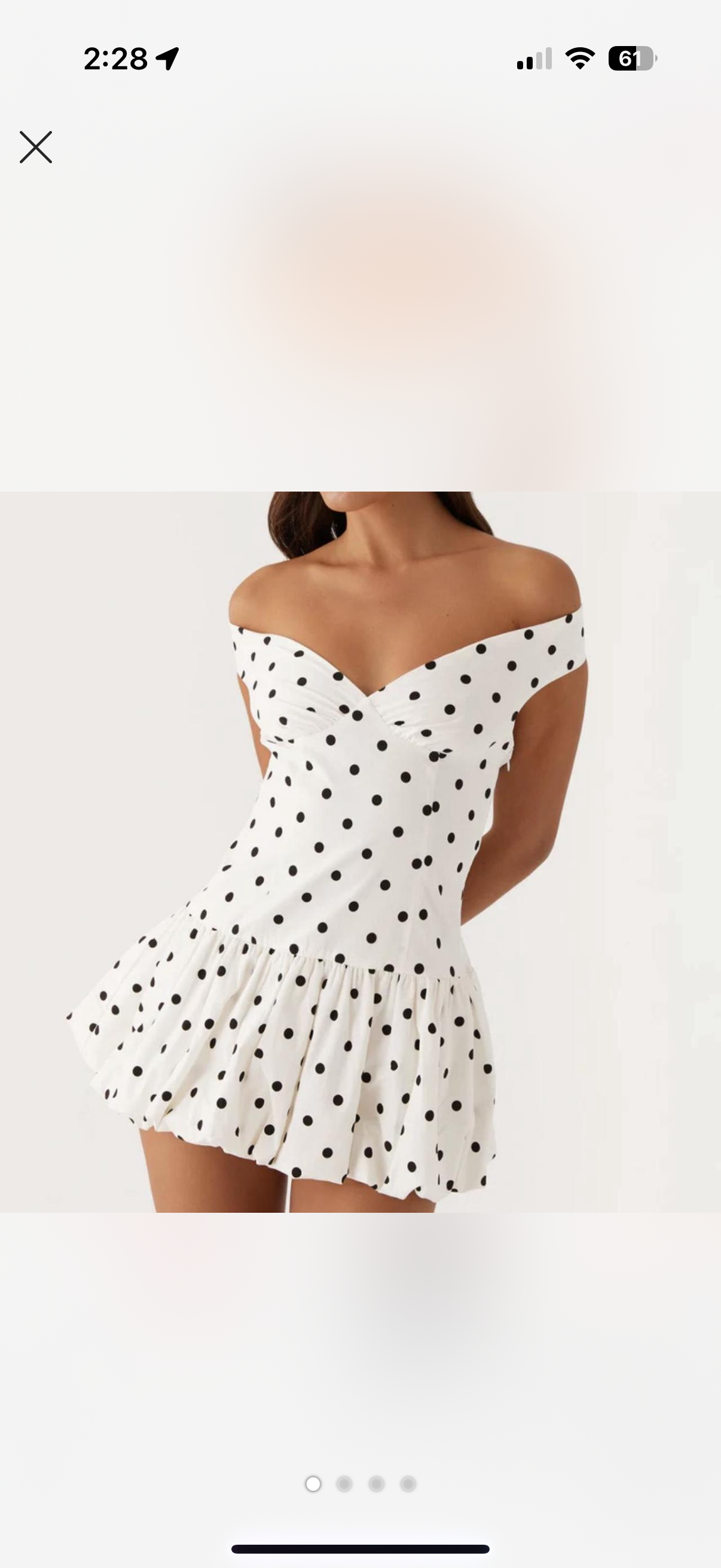 peppermayo polka dot dress Scarlet Cherry Maxi Dress main image 1