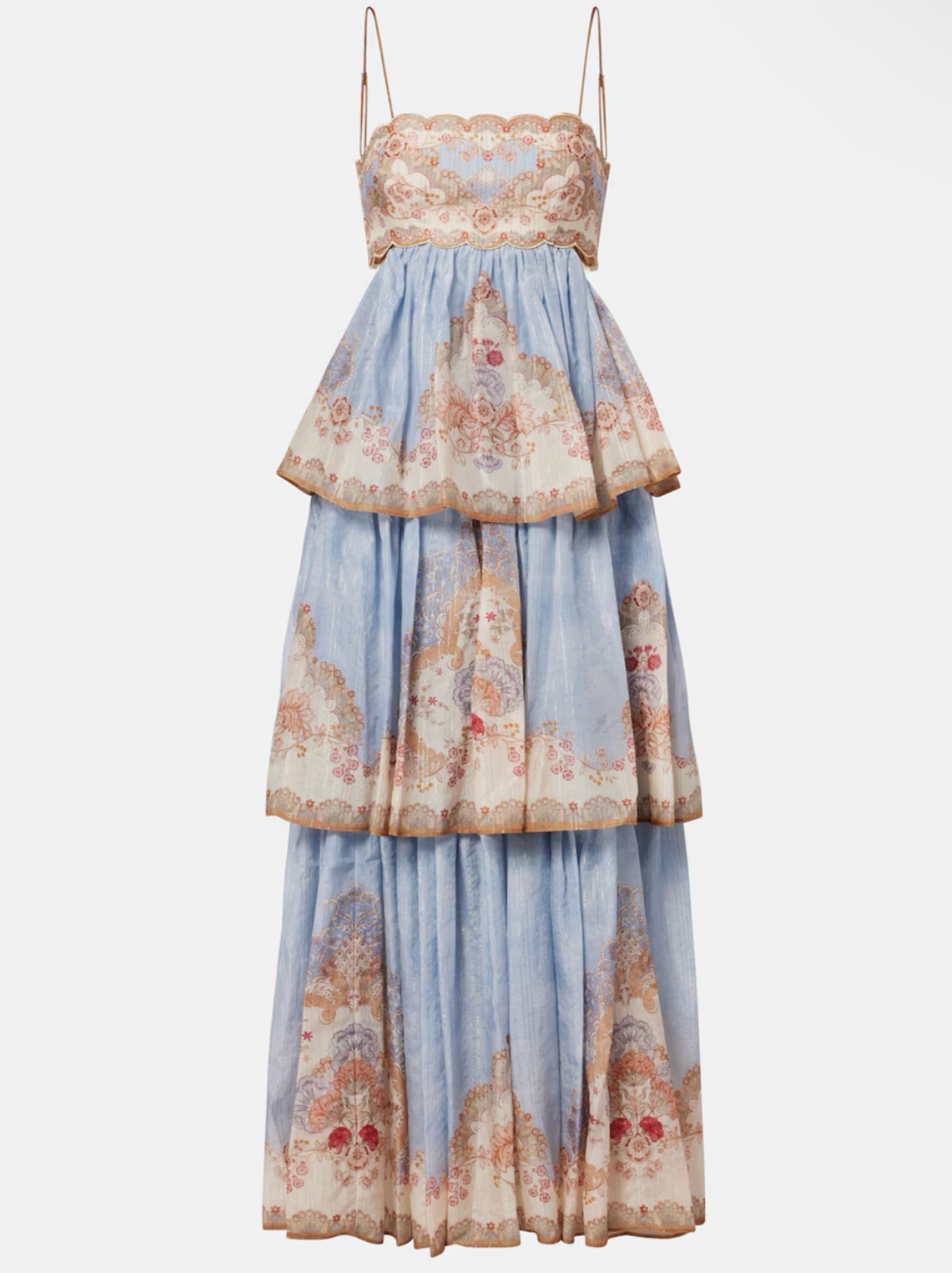 Zimmermann Daylight Tiered Maxi Dress