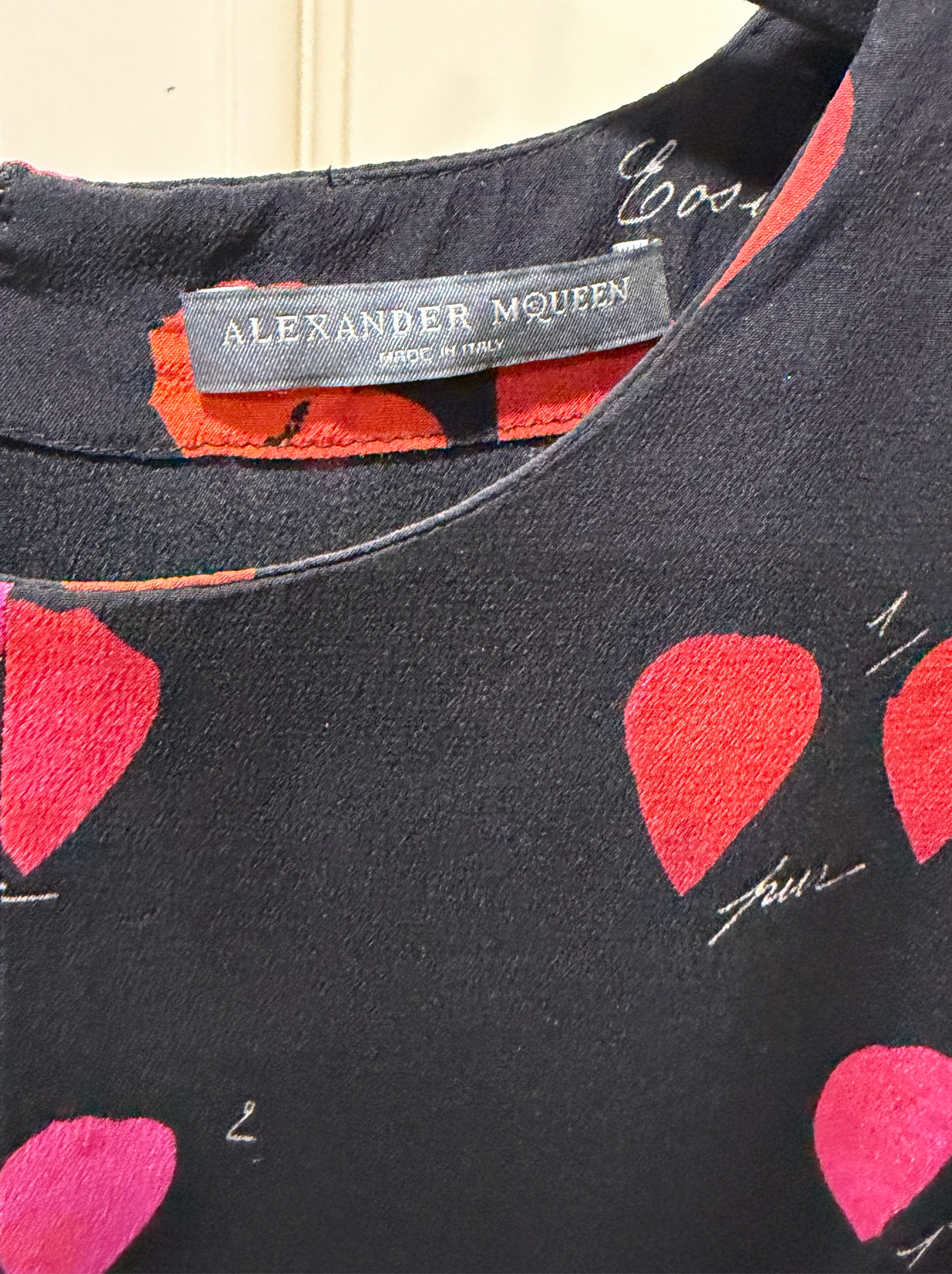 Alexander McQueen Silk Mini Dress by Alexander McQueen - Pickle