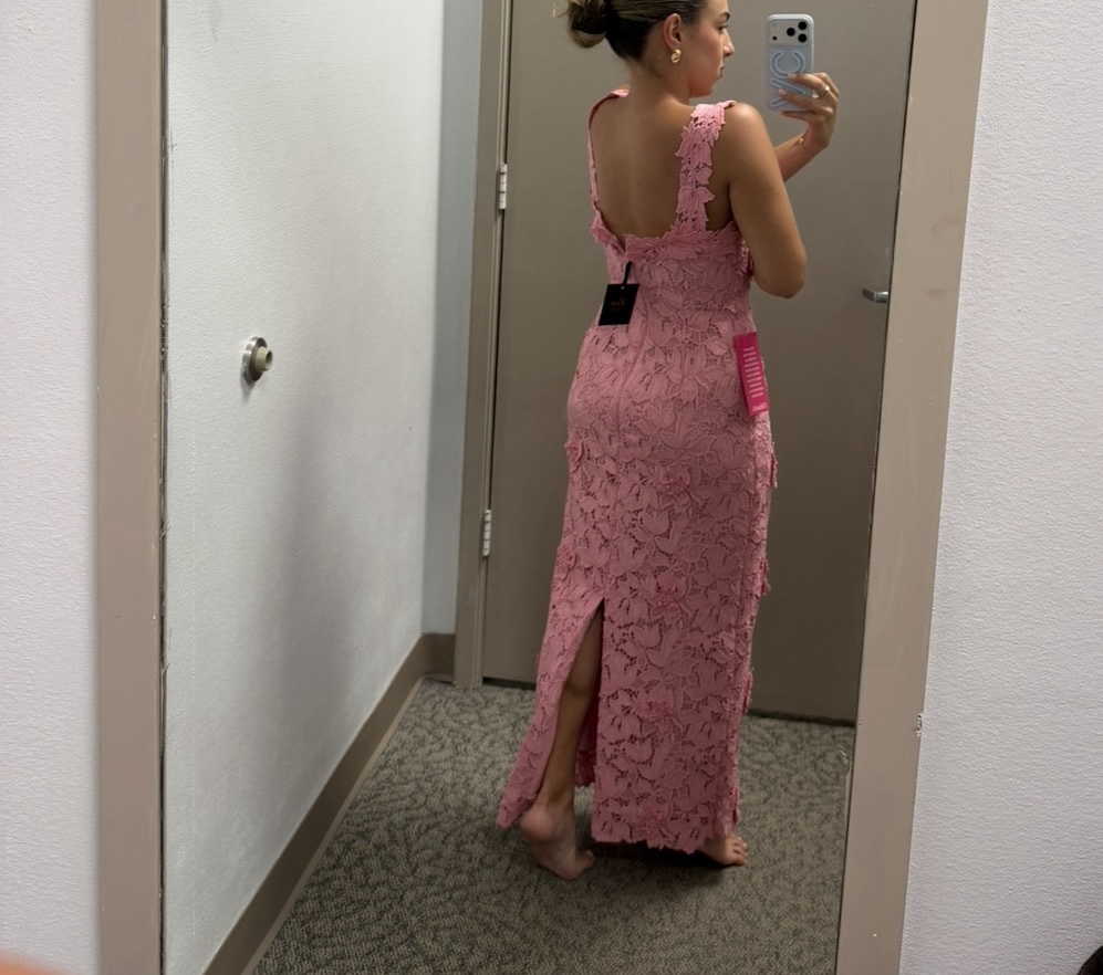 Marchessa Black Tie Pink Dress by Muse by Marchesa - Pickle