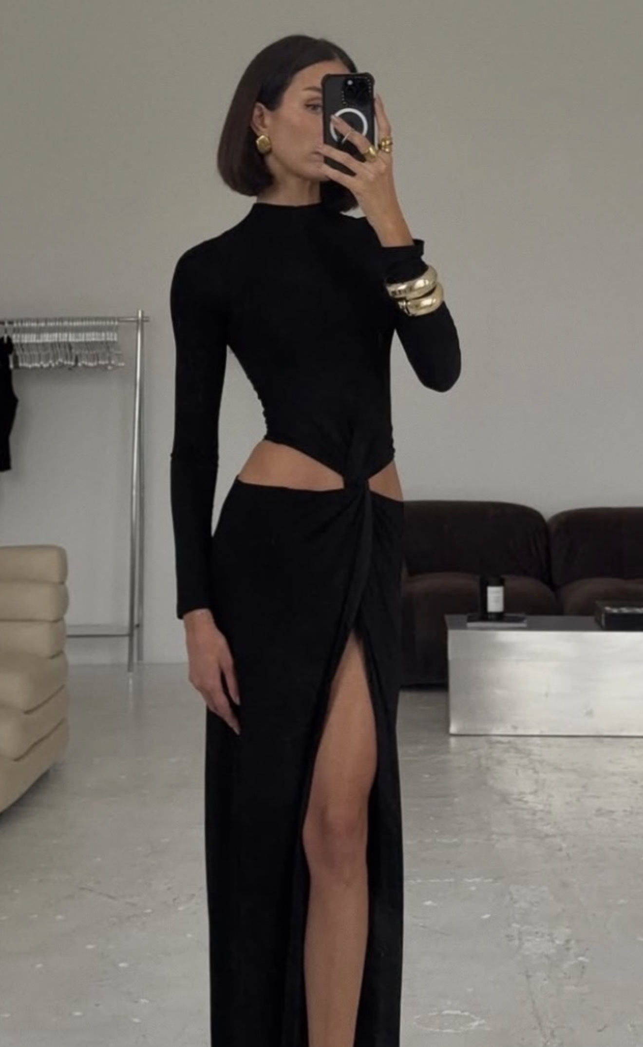 Leau Vacanza Drape Gown