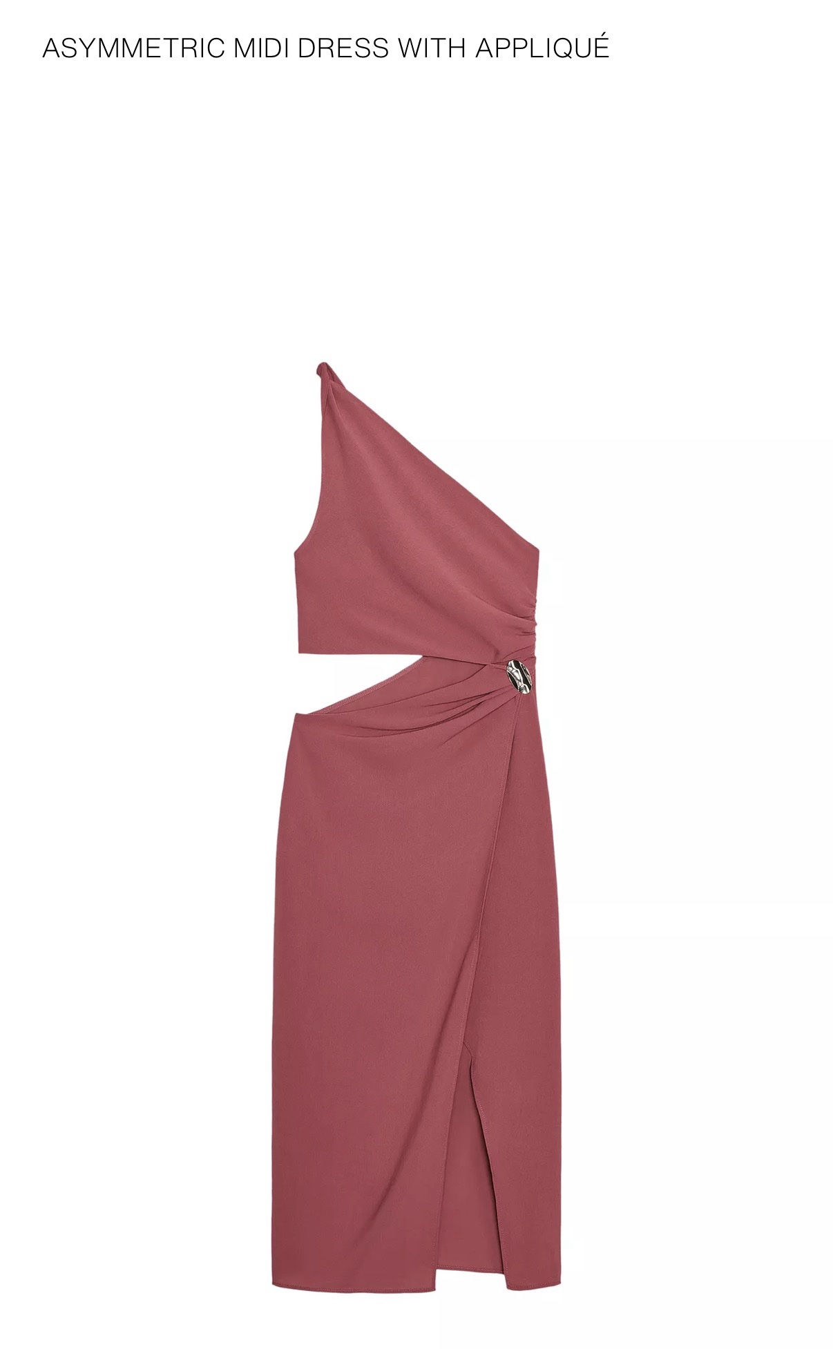 red asymmetrical dress zara ZARA Red Asymmetric Cut Out Midi Dress Size L Bloggers Holiday Sexy Ref 5039/699