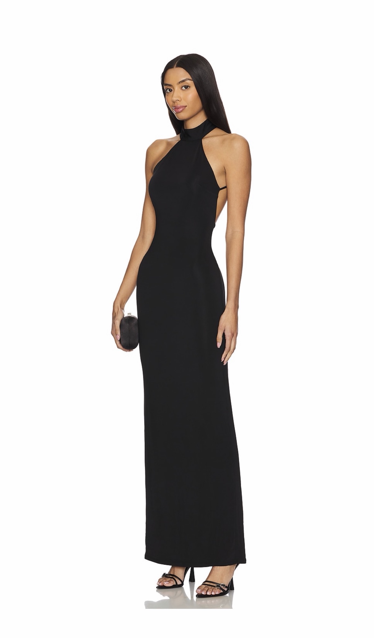 nbd black dress Smyth Dress In Black & Brass by NBD