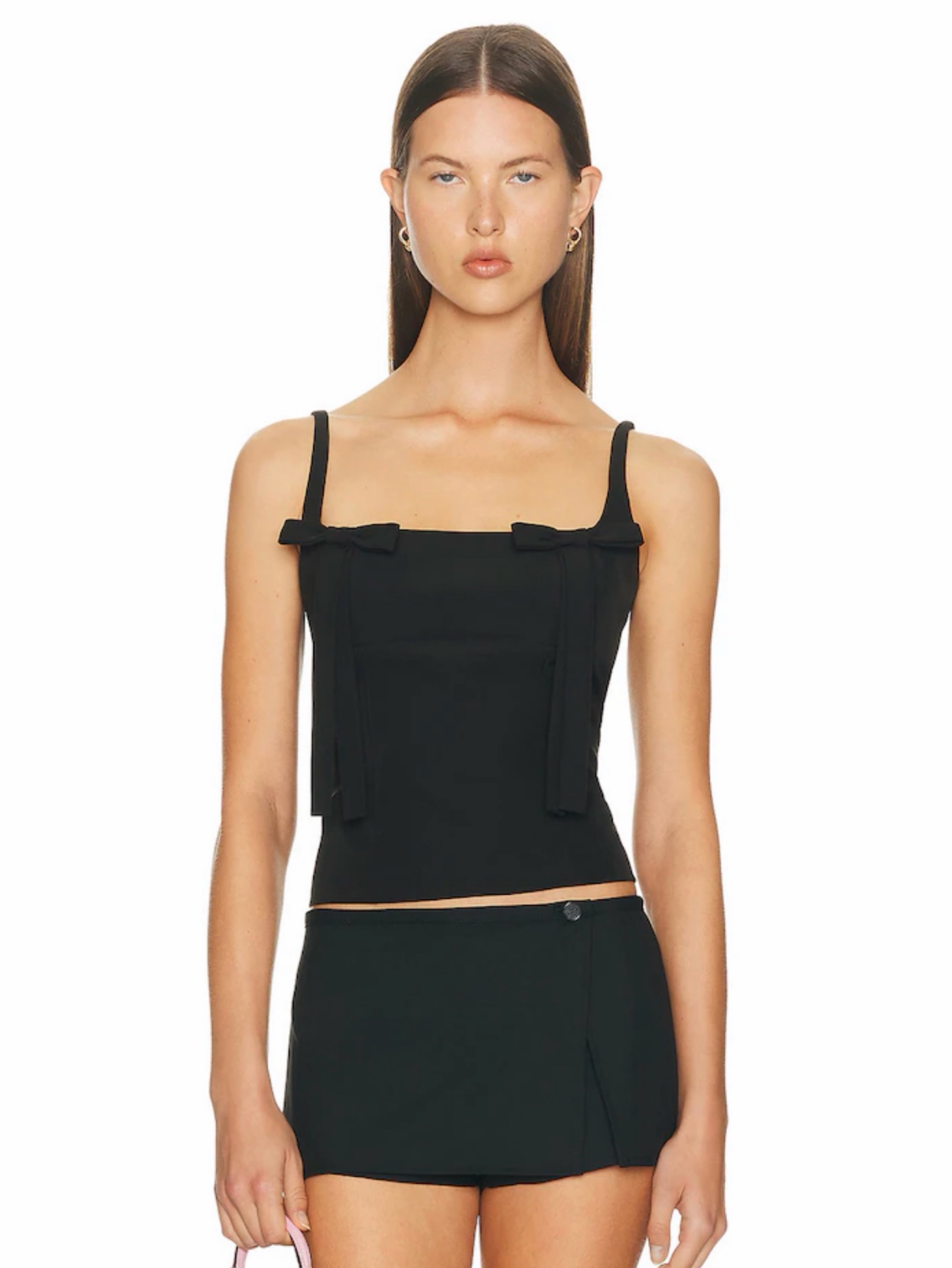 Sandy Liang Amelie Bow Top