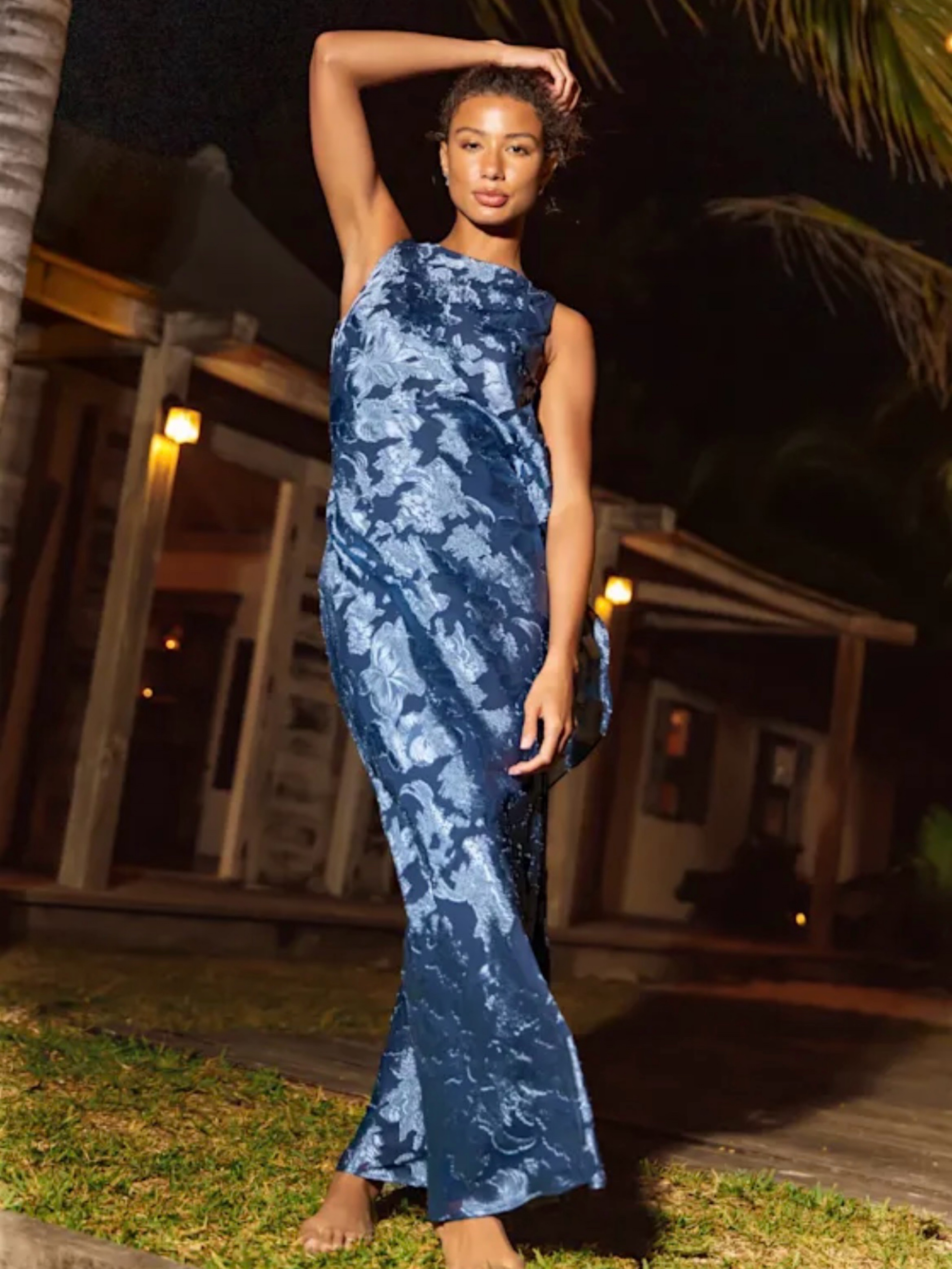 lulus long navy blue dress Love You So Navy Long Sleeve Maxi Dress