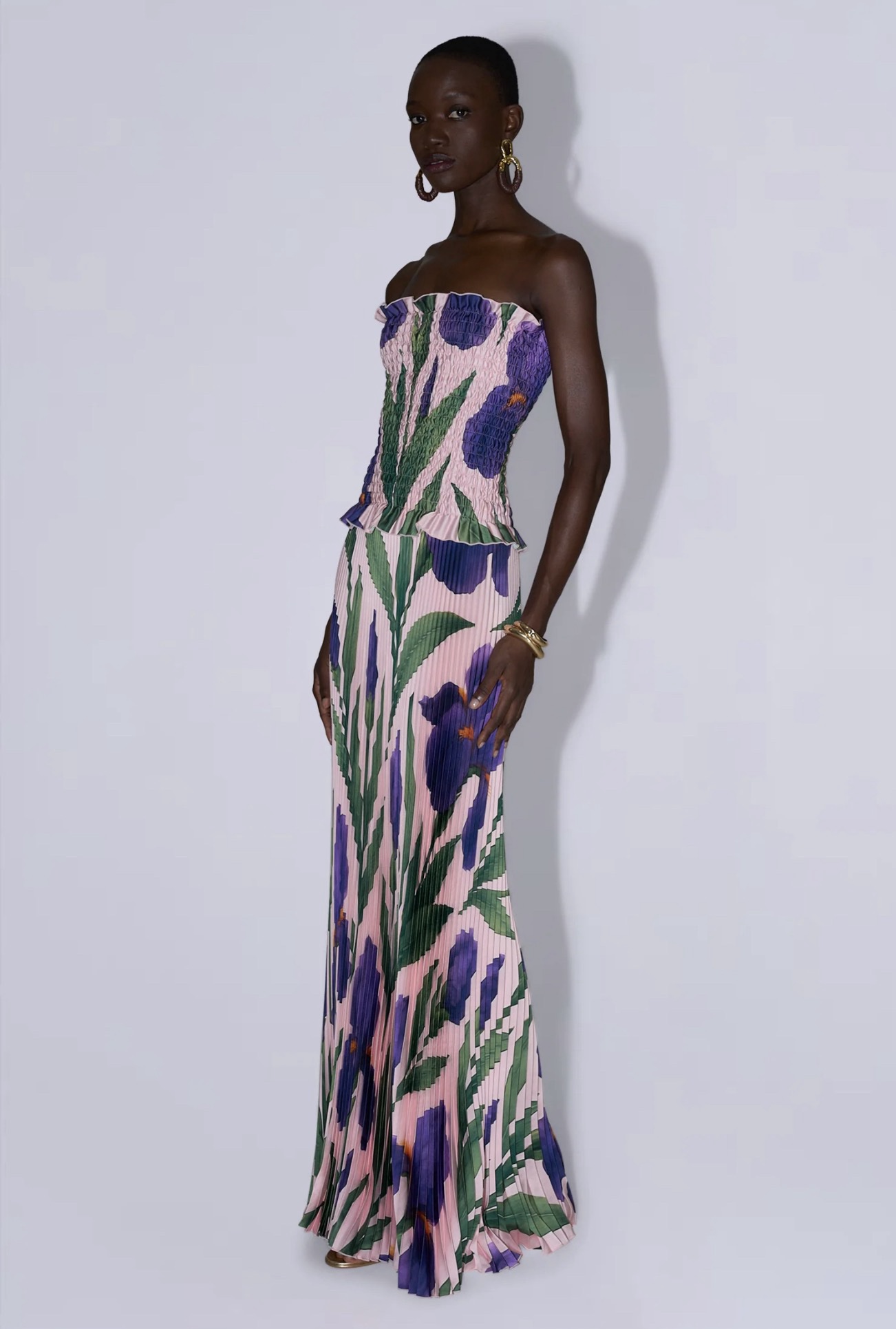 L'IDE Maya Gown Iris Garden by L'IDE - Pickle L'IDE Maya Gown Iris Garden by L'IDE - Pickle