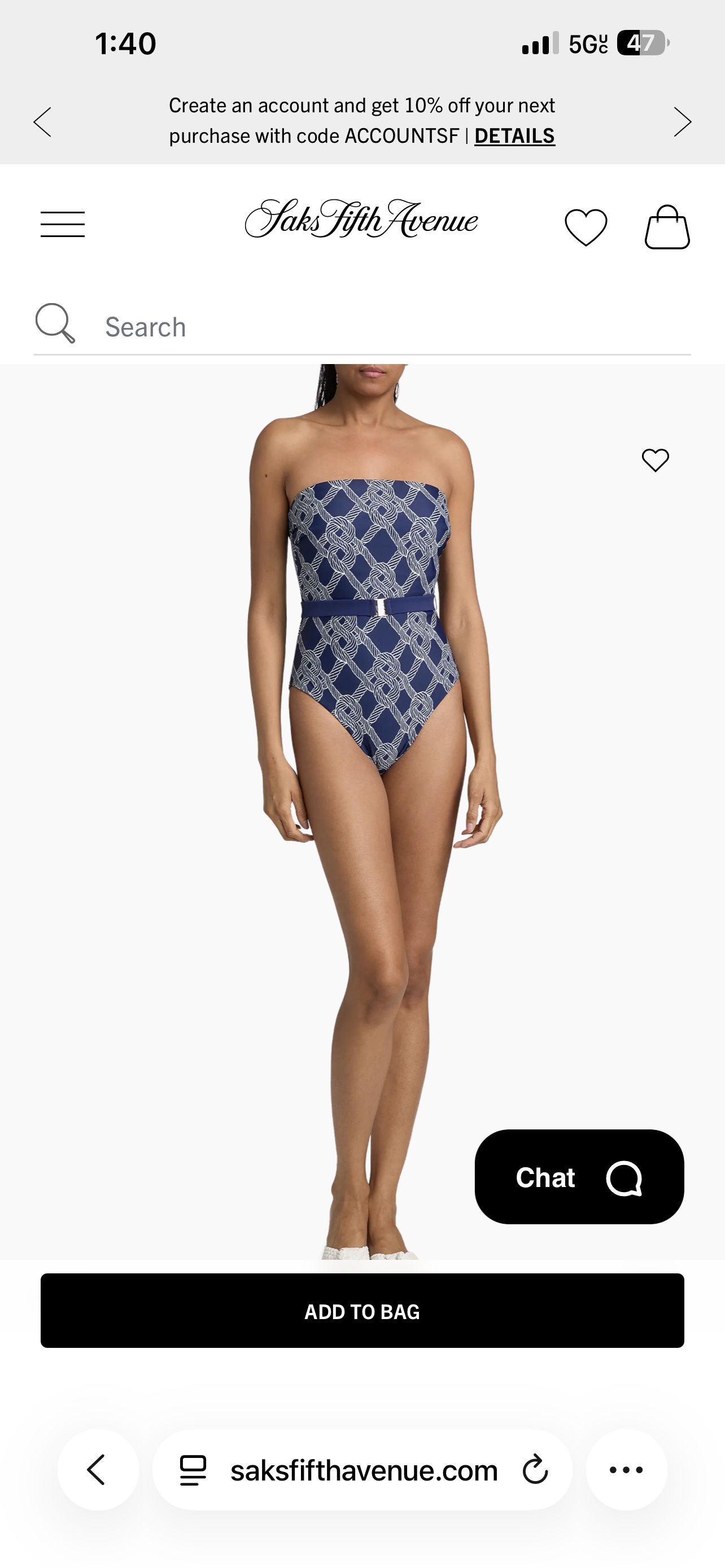 Milly Rope-Print Belted One Piece Swimsuit