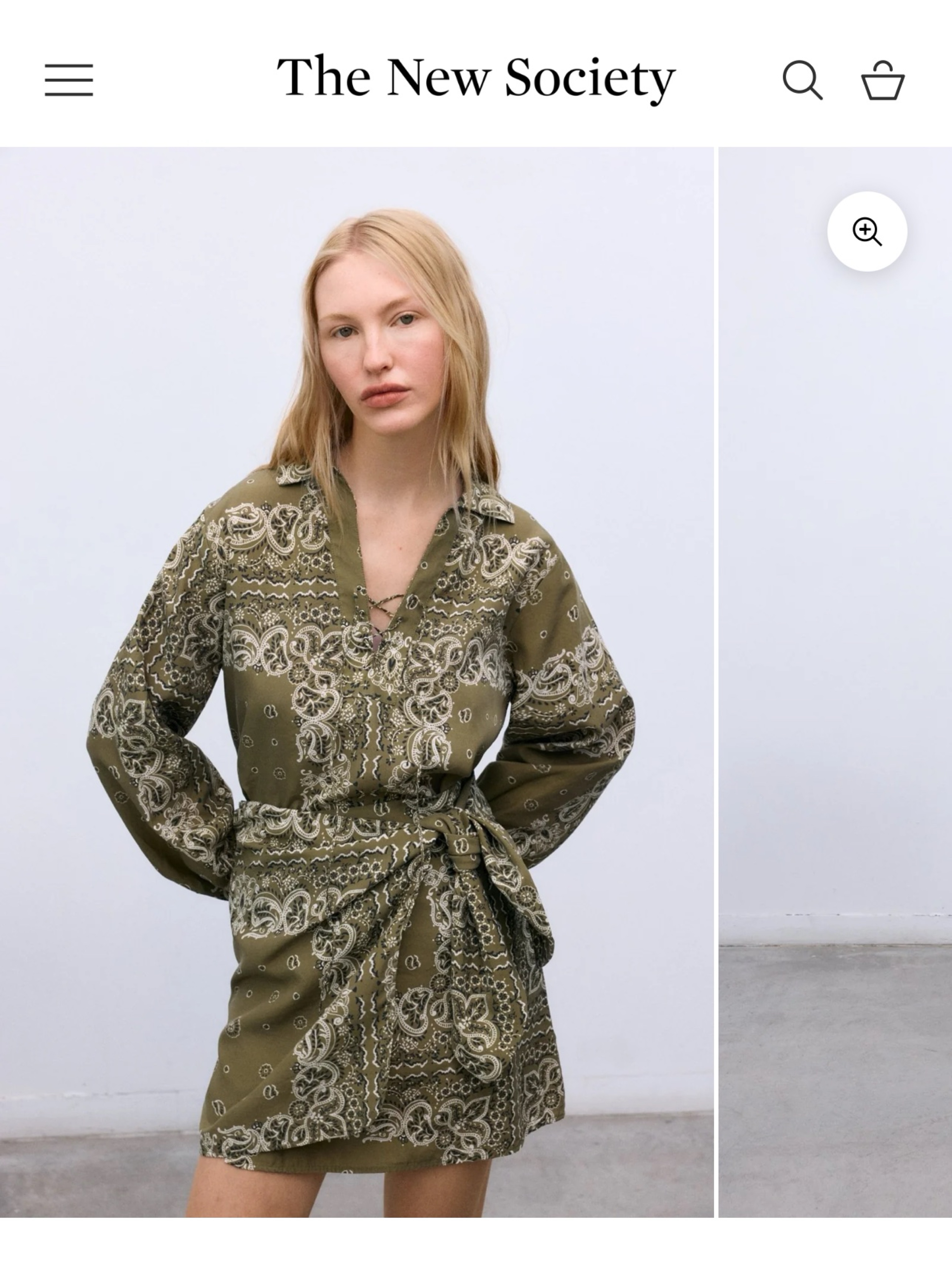 The New Society Waterlily Women Skirt and Shirt Set