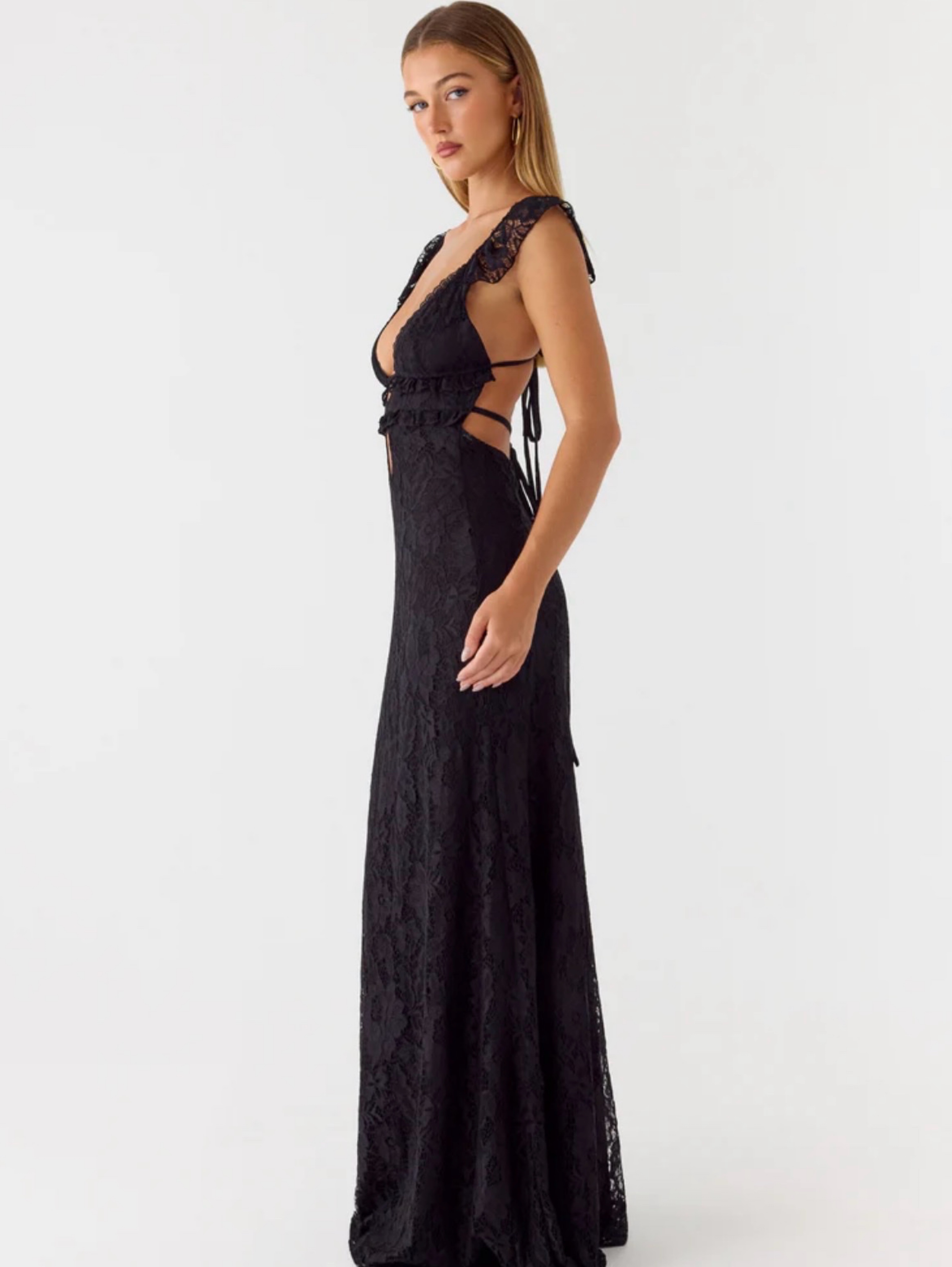 peppermayo lace dress Jolina Lace Maxi Dress