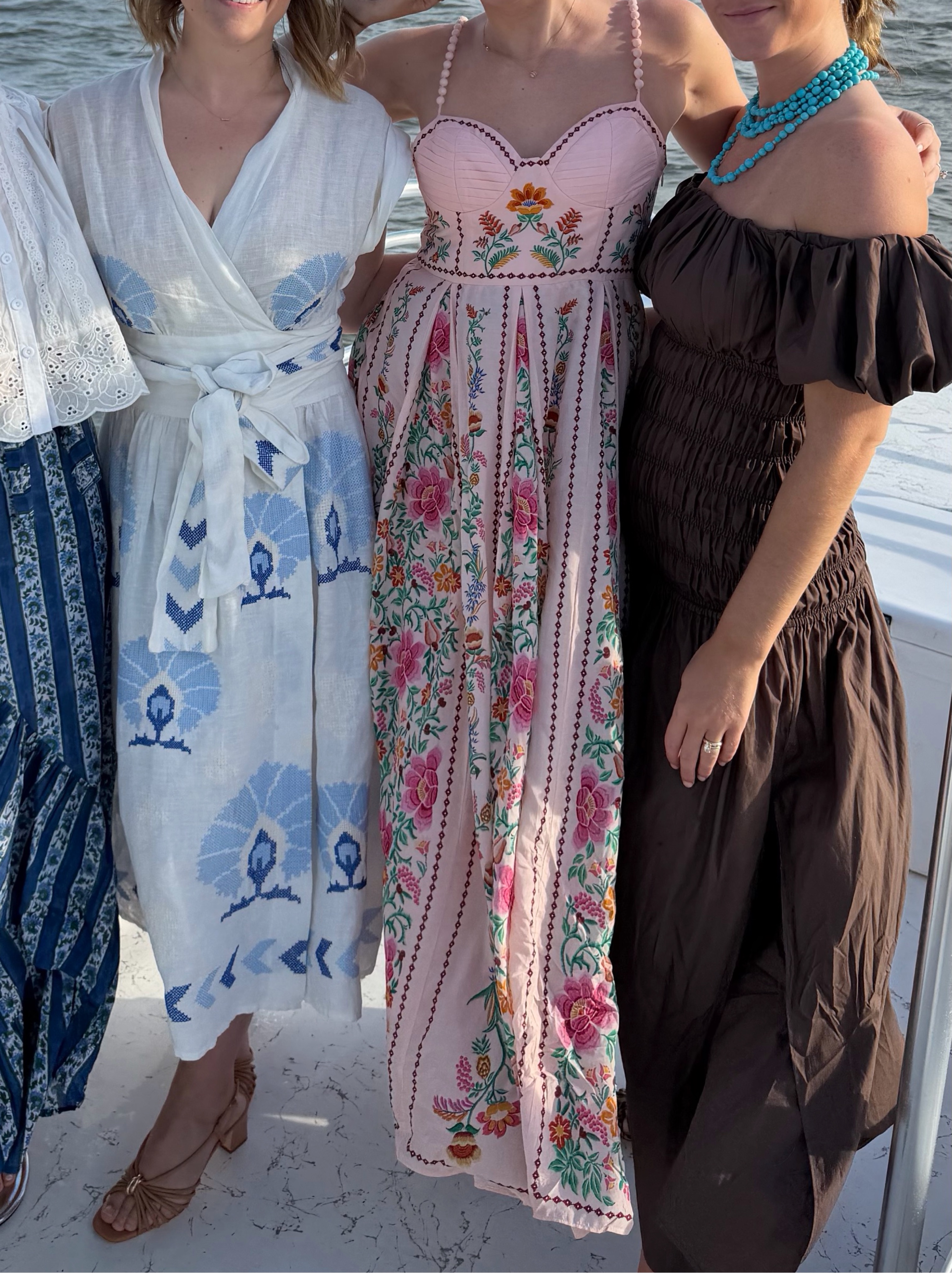 farm rio delicate forest pink maxi dress Multicolor Cut-Out 43.25in / 110.0cm Farm Rio Delicate Forest Pink