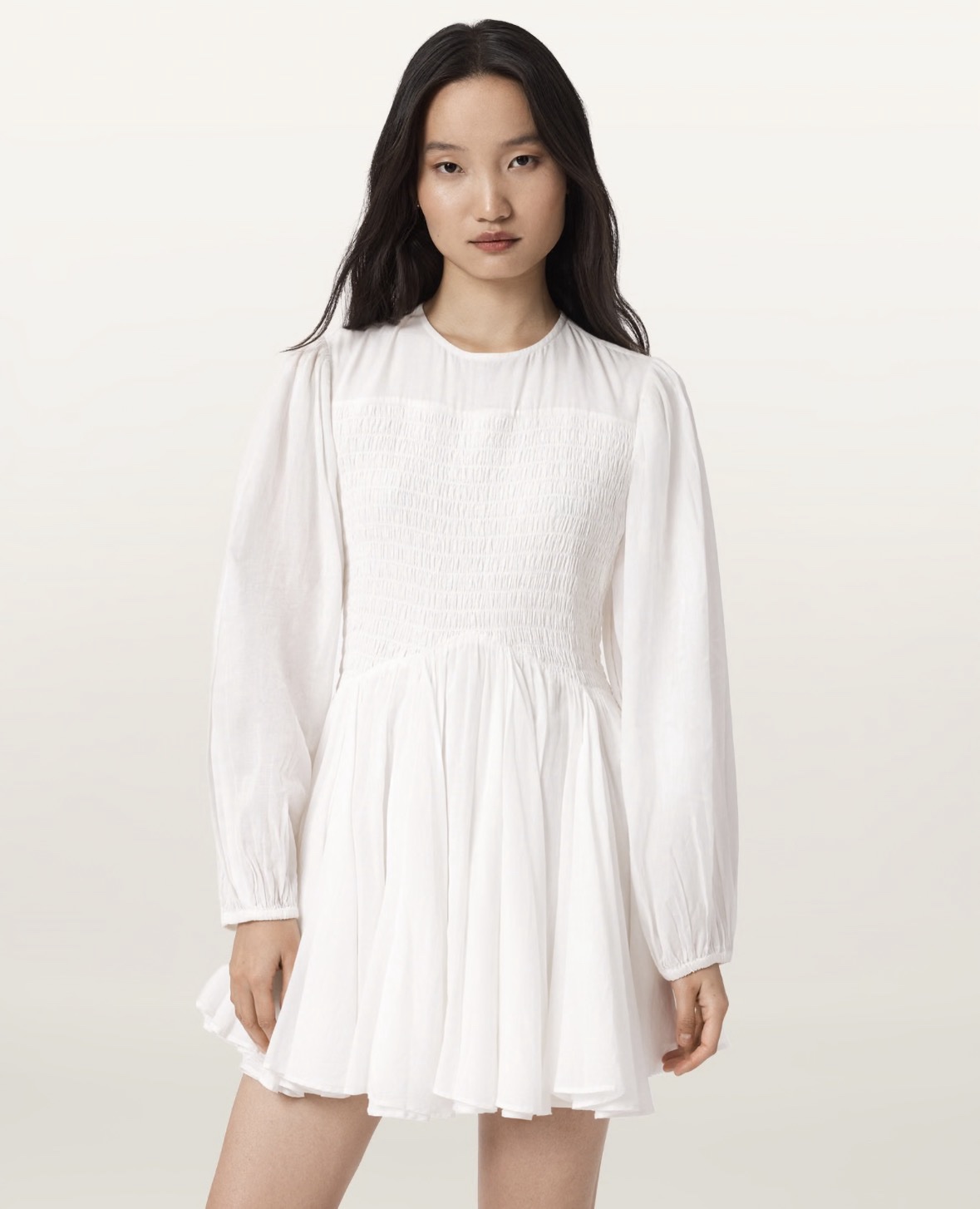 Allsaints white flowy mini dress by AllSaints - Pickle Allsaints white flowy mini dress by AllSaints - Pickle