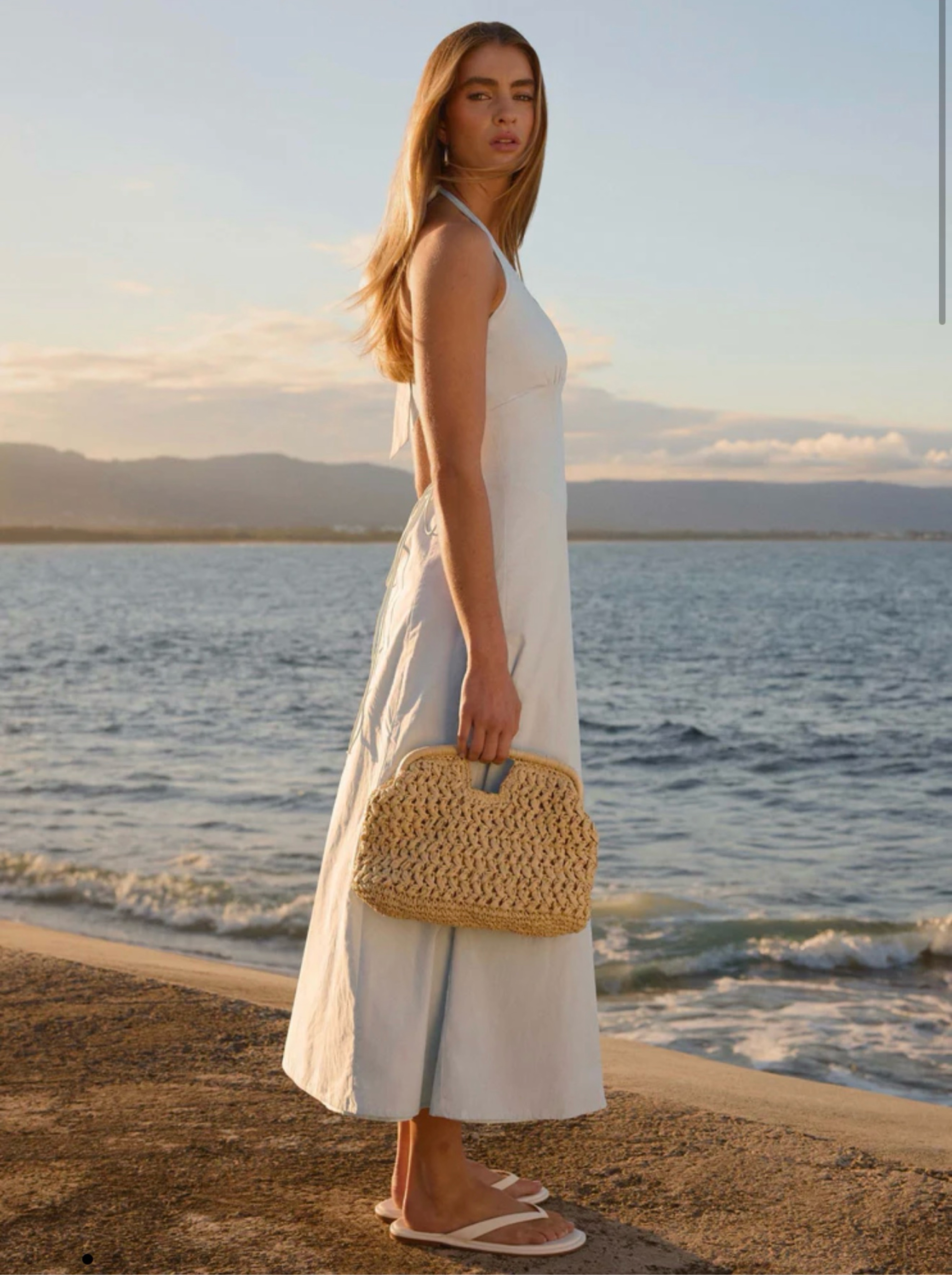 bingham halter midi dress ASTR the Label | Meana Gingham Halter Midi Dress in Blue Gingham