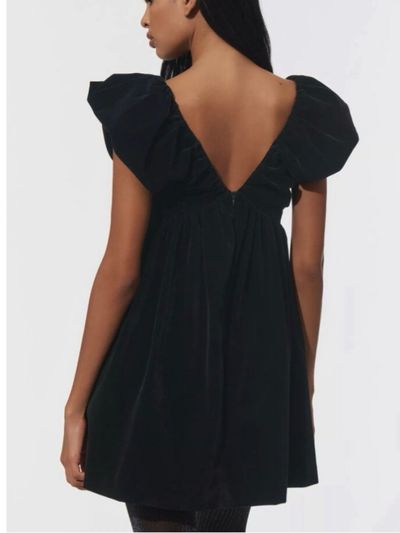 endless rose women's velvet satin bow mini dress Endless Rose Velvet Satin Bow Mini Dress | Black | Size XL