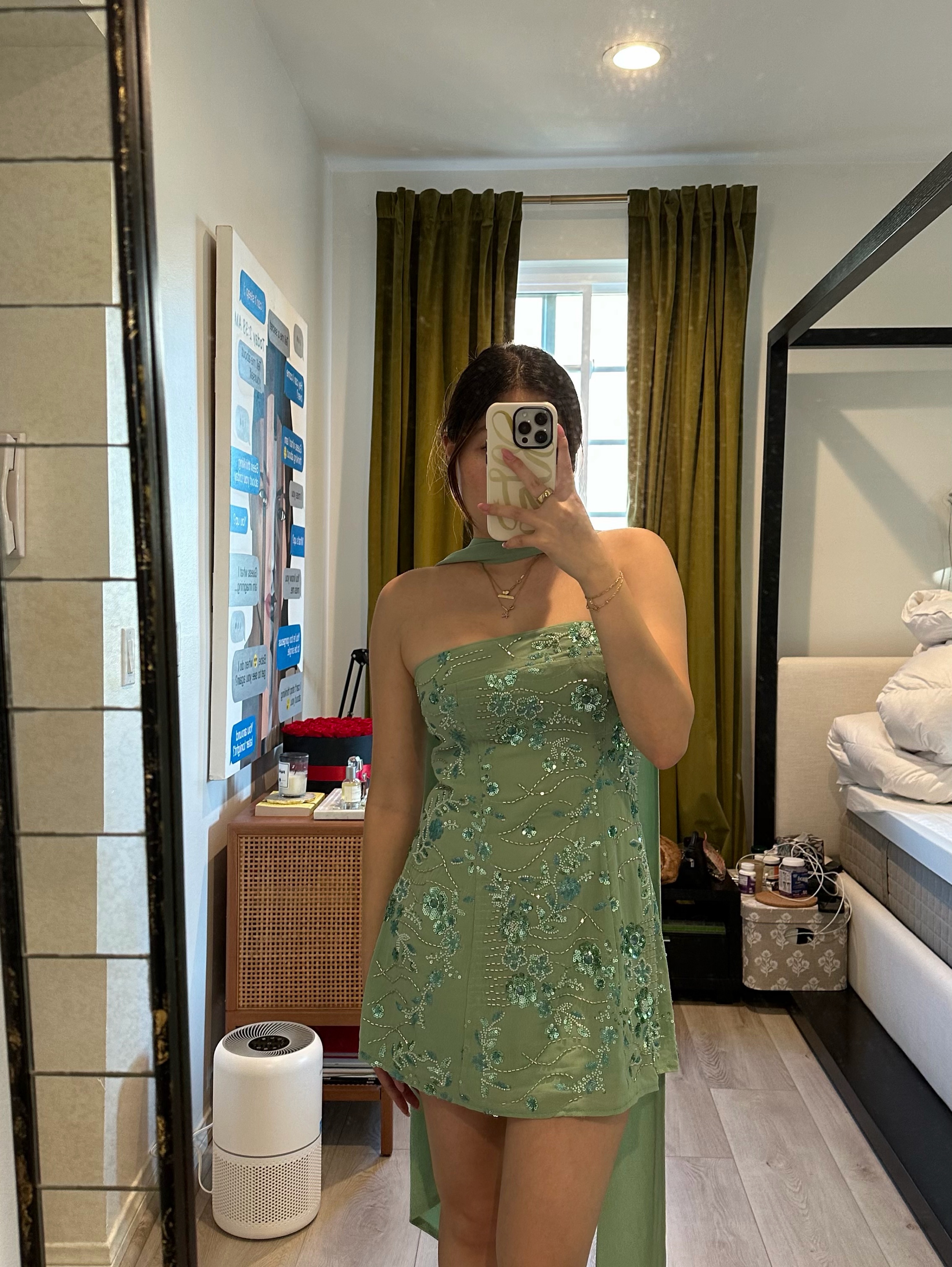 mint strapless mini dress Jovani 51557 Strapless Sleeveless Sequin Homecoming Dress AQUA GREEN PINK MULTI / 2