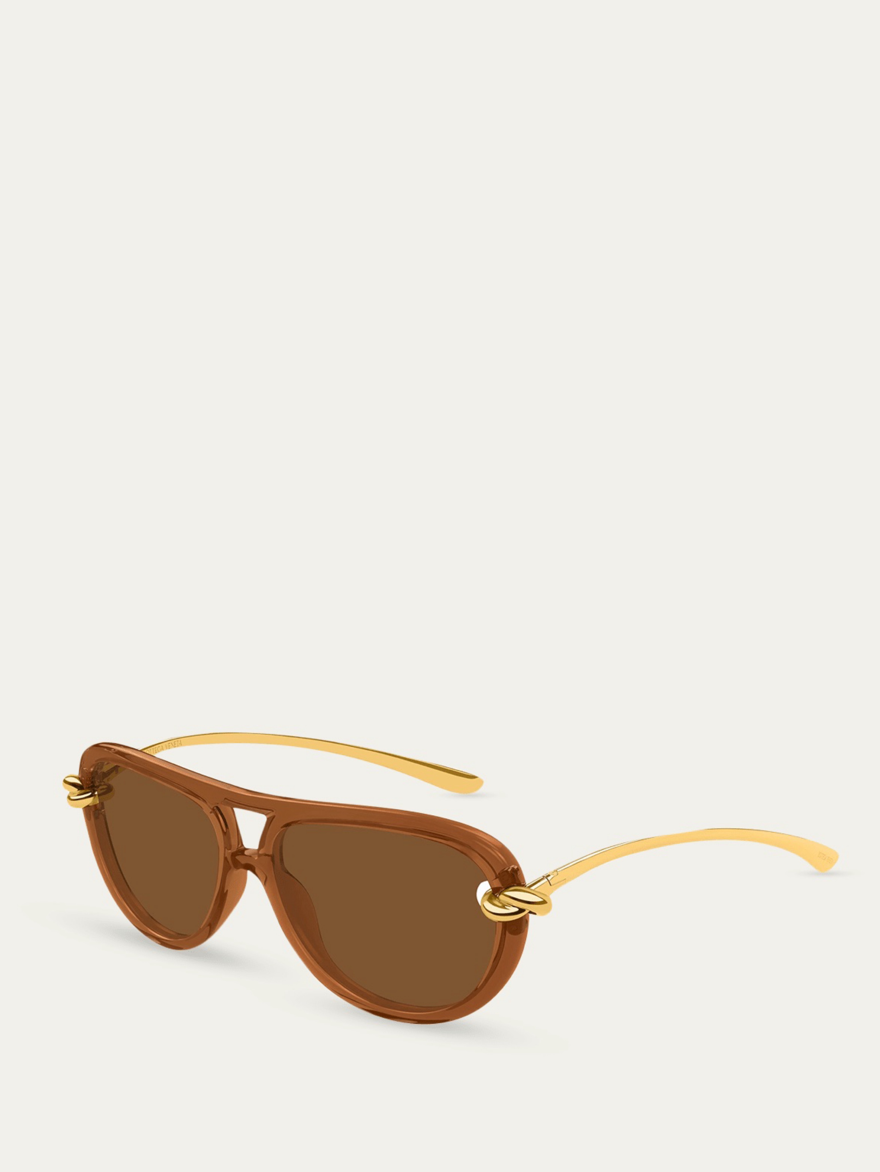 Bottega Veneta Knot aviator sunglasses