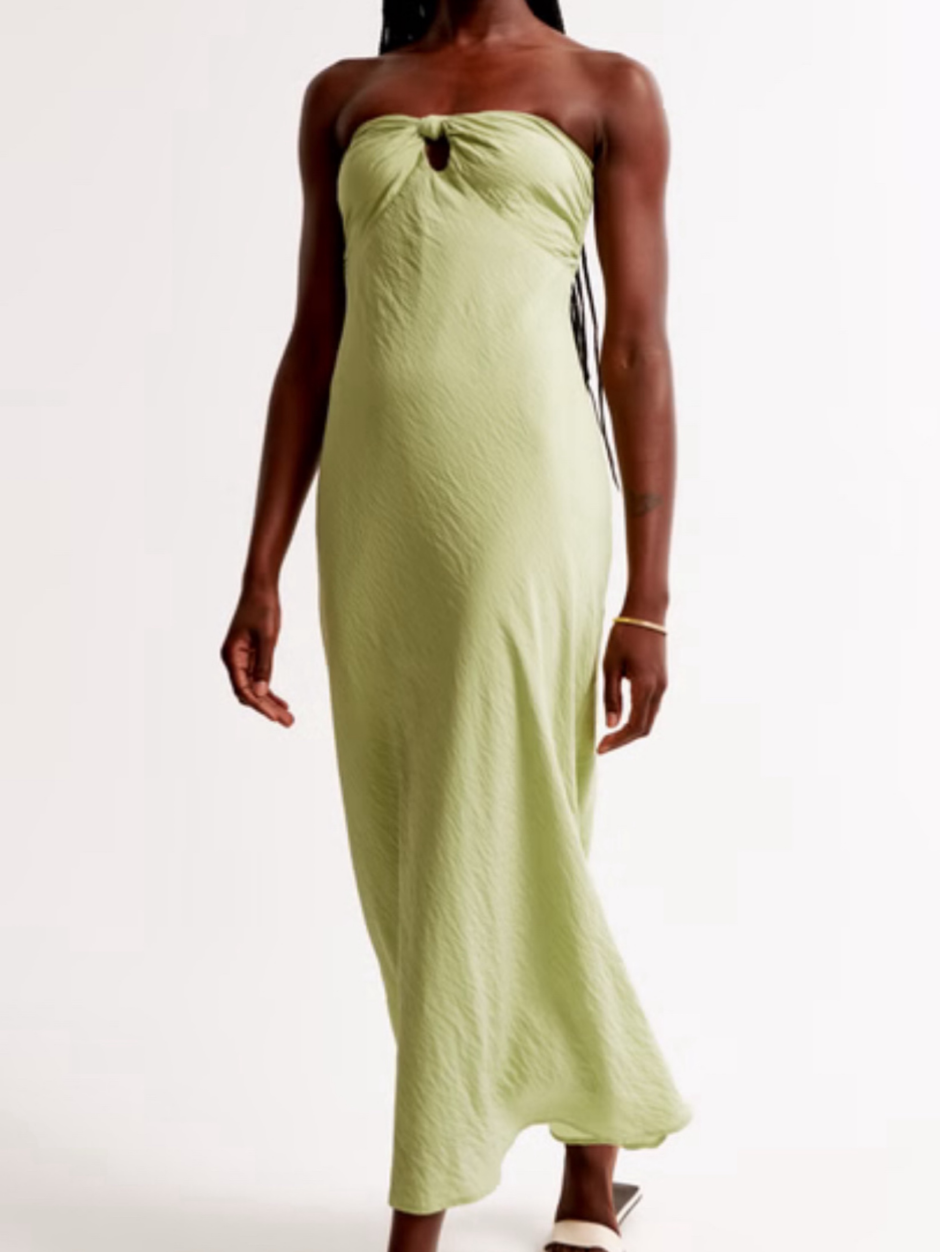 Abercrombie & Fitch Green Knot dress