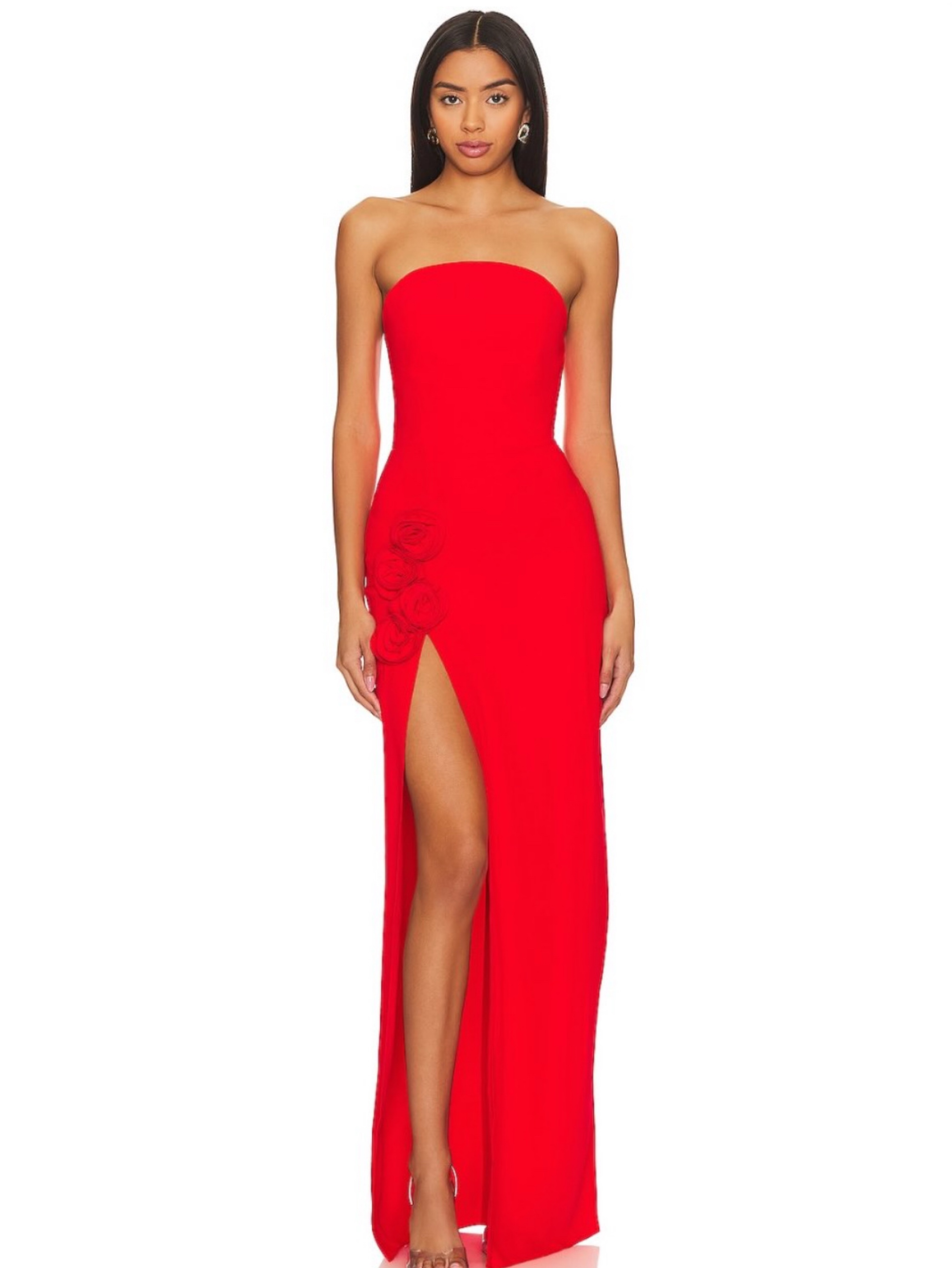 Amanda Uprichard Red flower dress