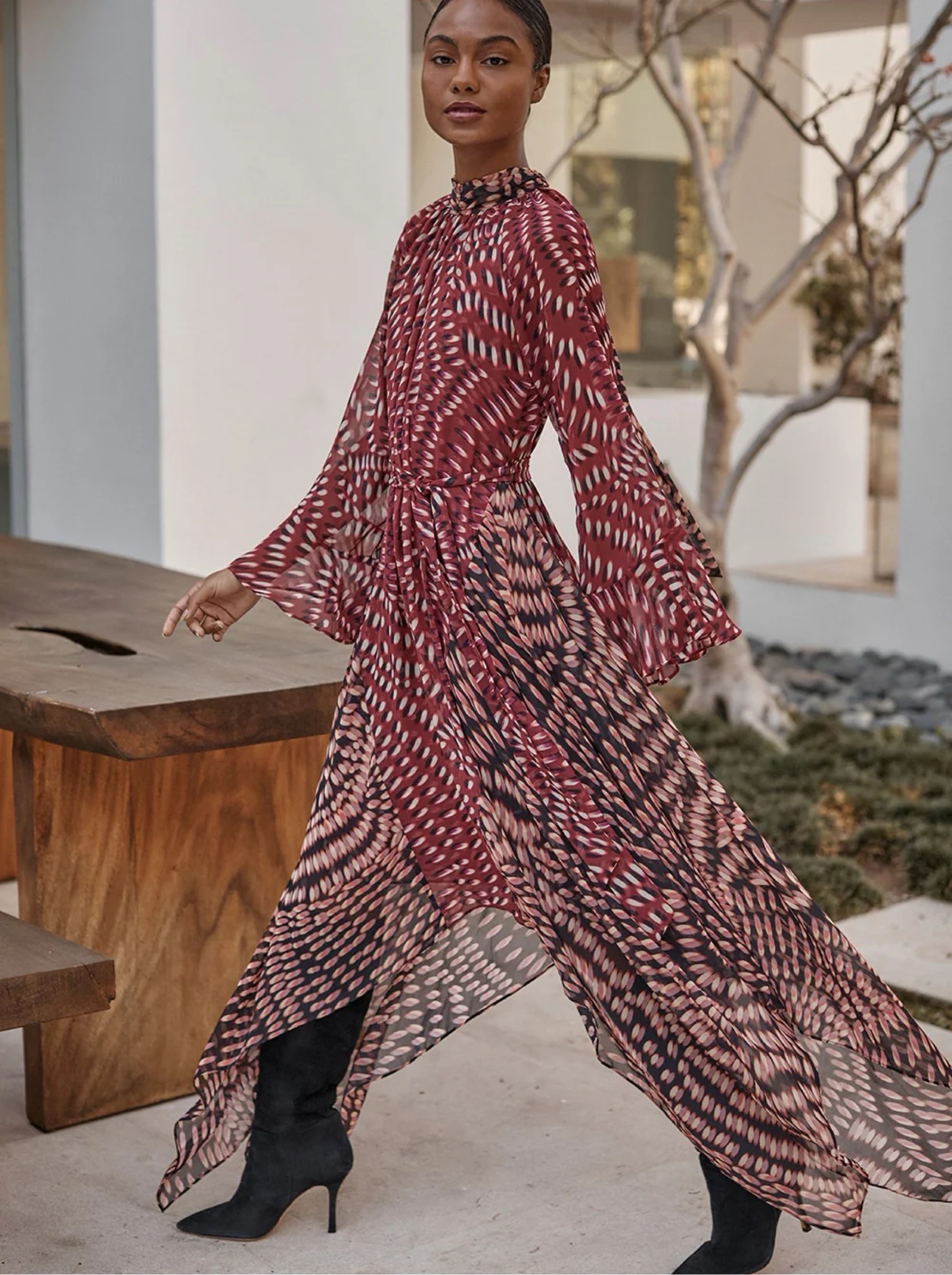 Emilio Pucci Silk Pattern Maxi Dress by Pucci | Pickle