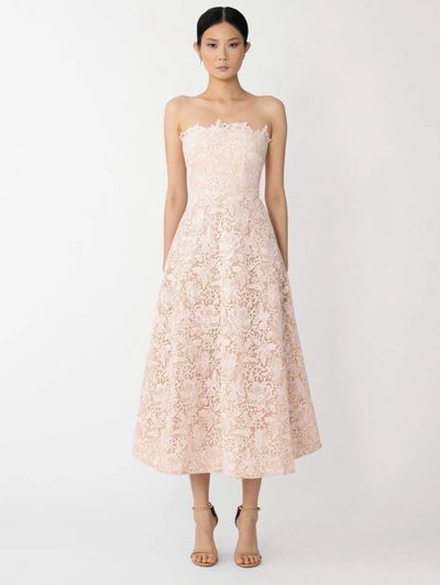 Cult Mia Octavia Lace Dress in beige by 21Six | Pickle