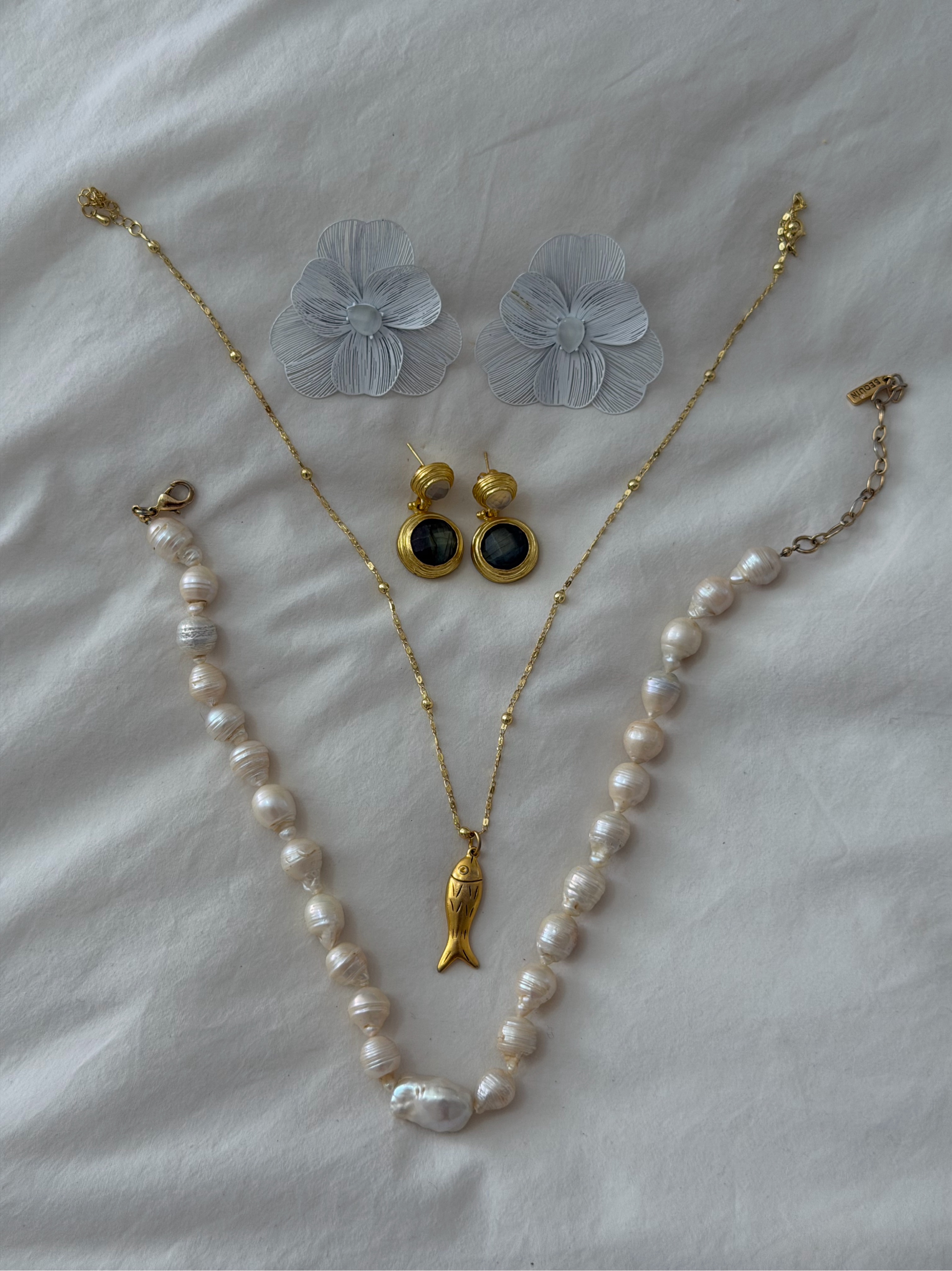Pearl & Gold Coastal Jewelry Bundle