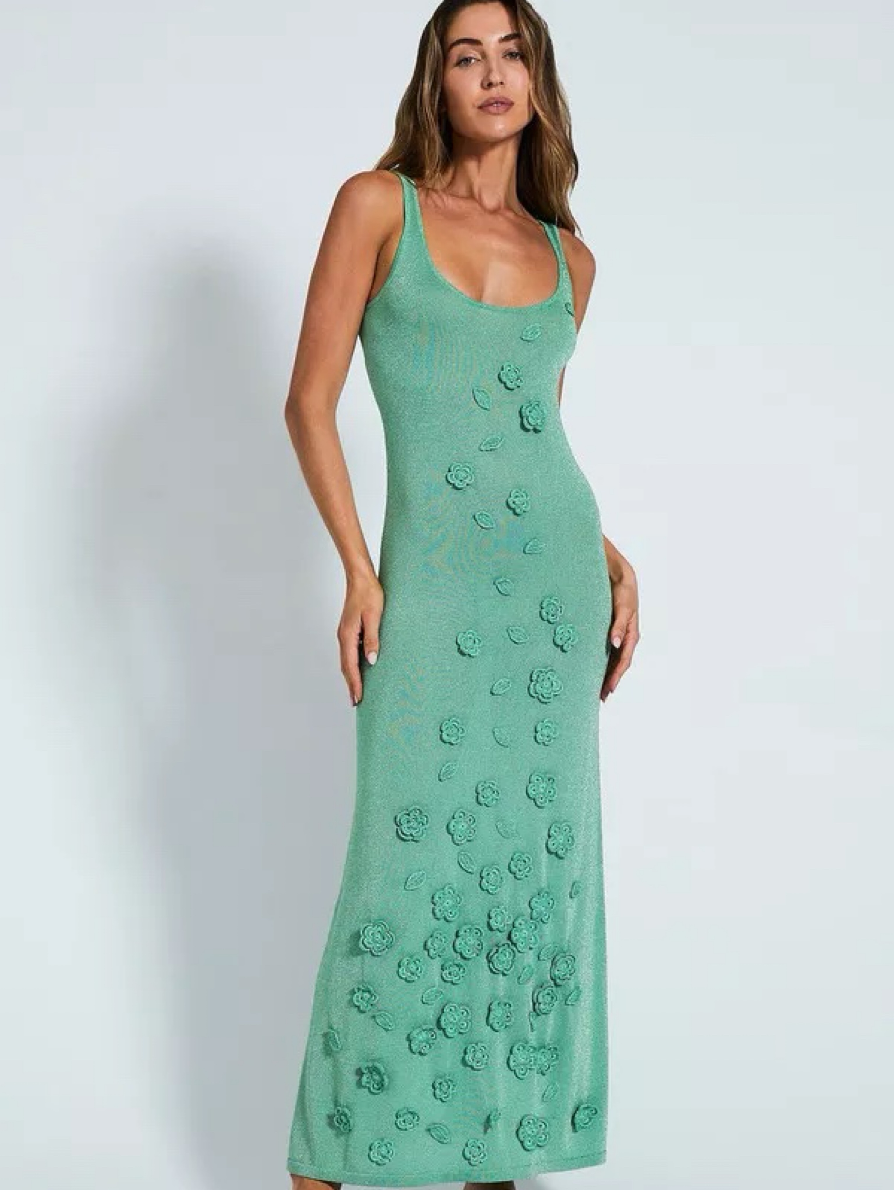 caroline constas green dress Wedding Guest Dress Inspiration: Caroline Constas Green Gown