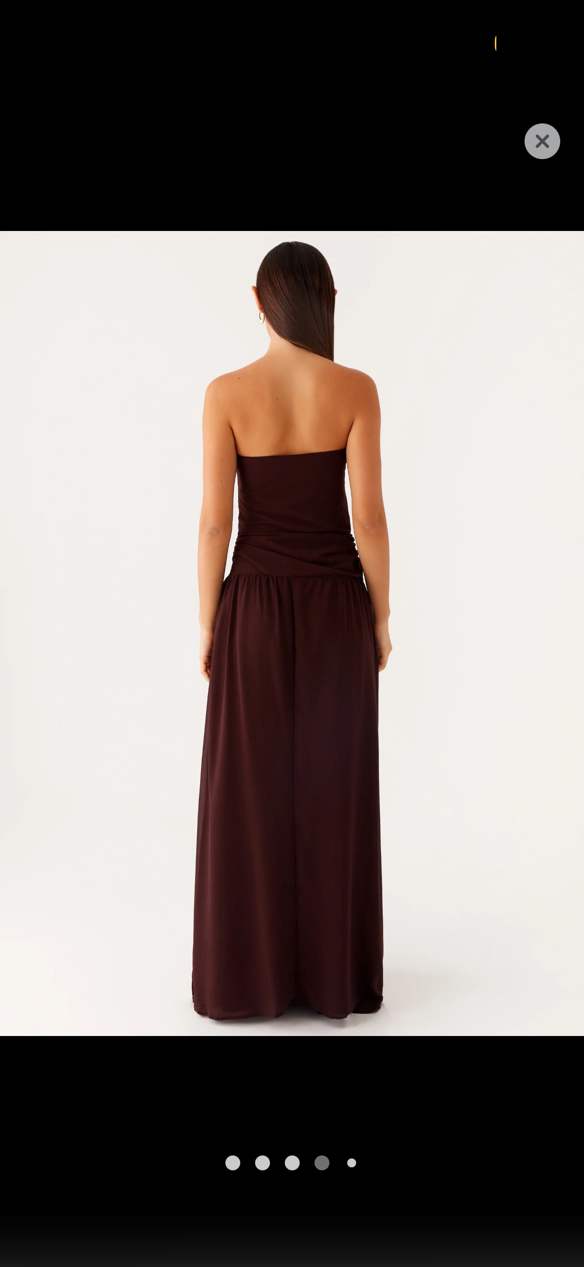 Peppermayo covia strapless maxi dress by Peppermayo - Pickle Peppermayo covia strapless maxi dress by Peppermayo - Pickle