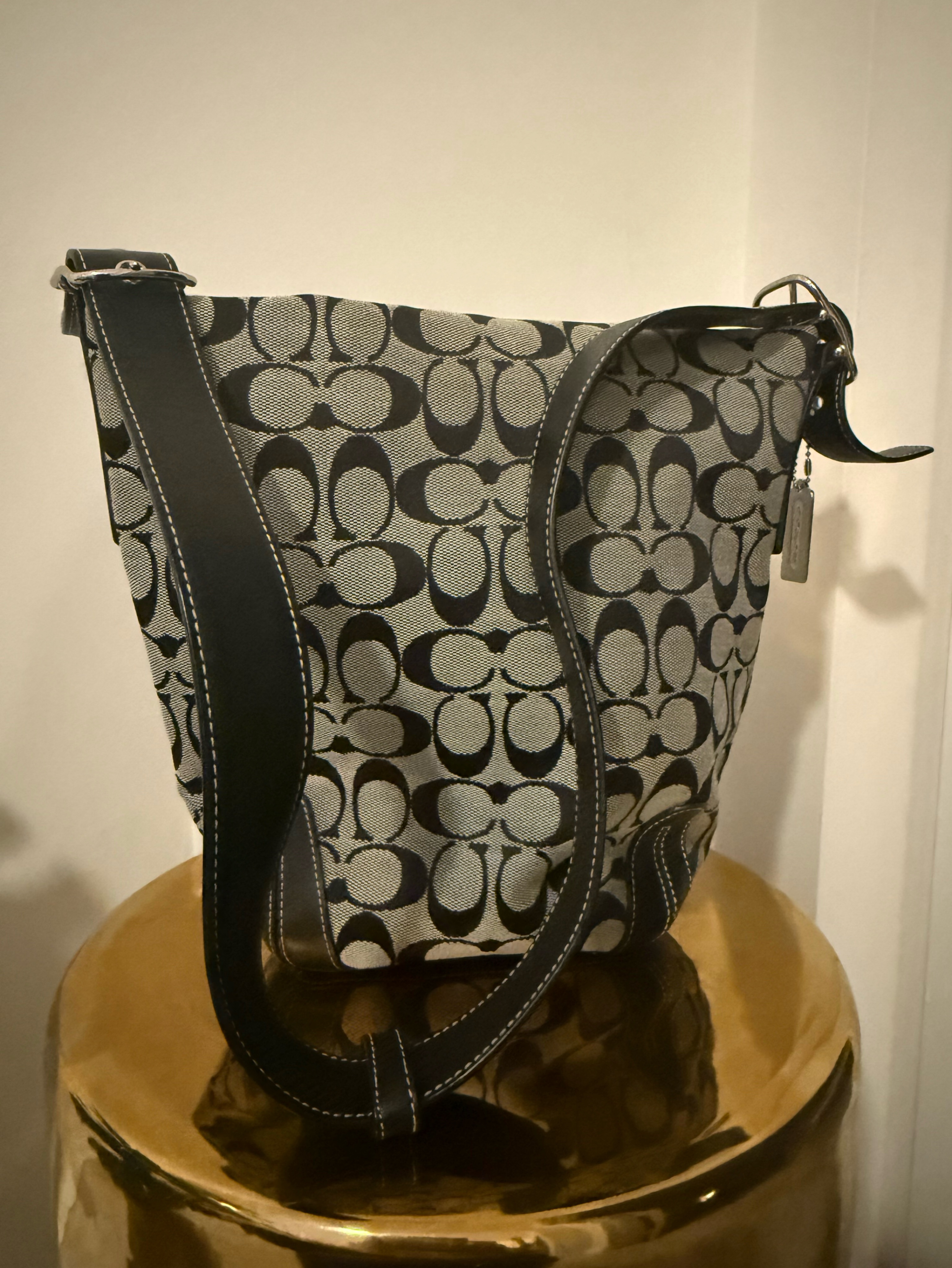 Coach Y2K Black Flap Soho Hobo Shoulder Bag by Coach | Pickle