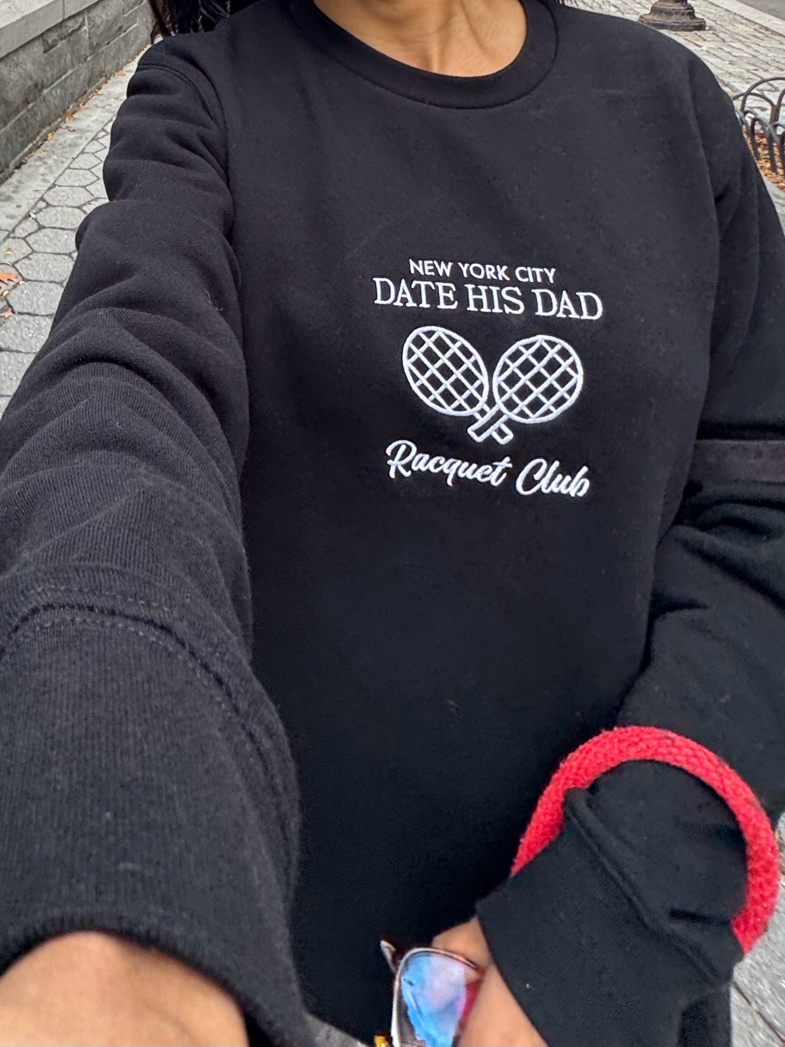 NYC Date His Dad Racquet Club Sweater