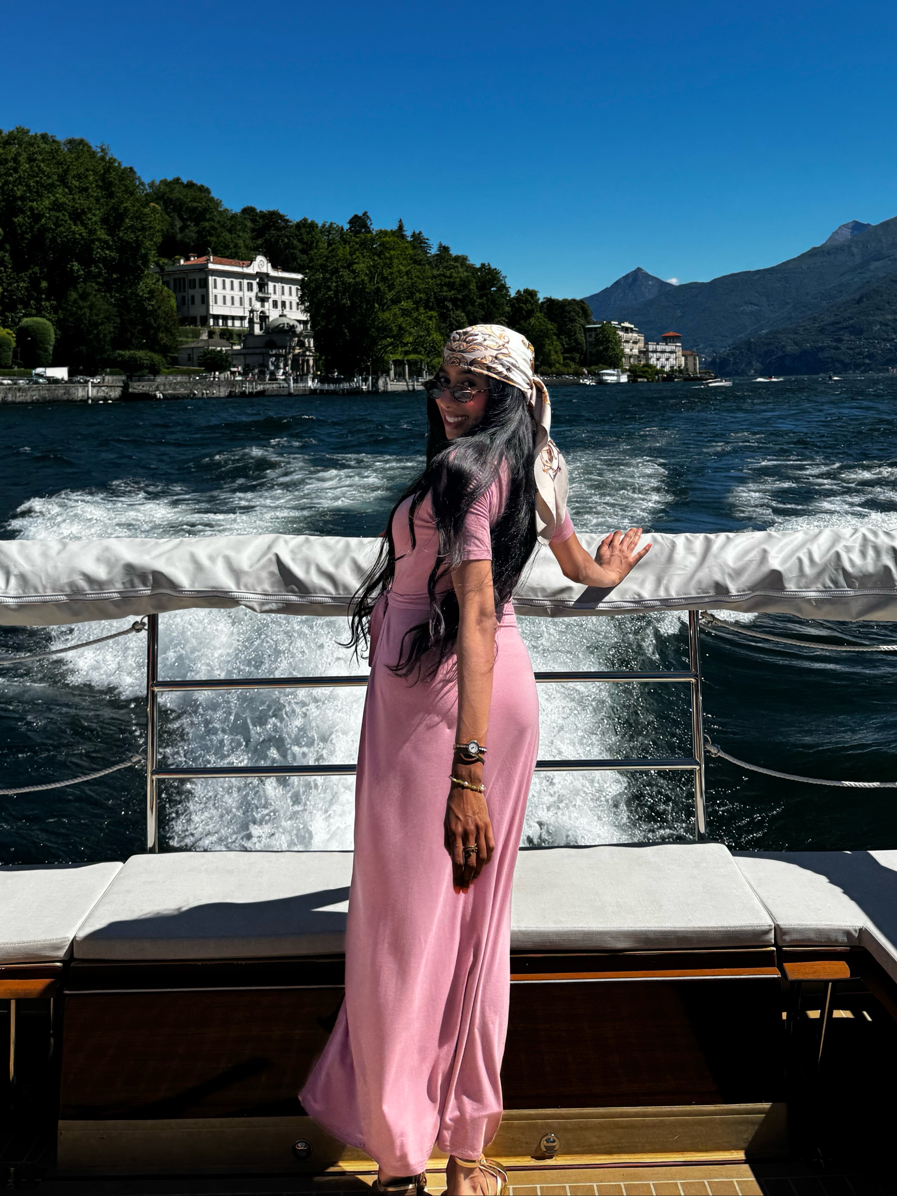 Soft Pink Wrap Dress