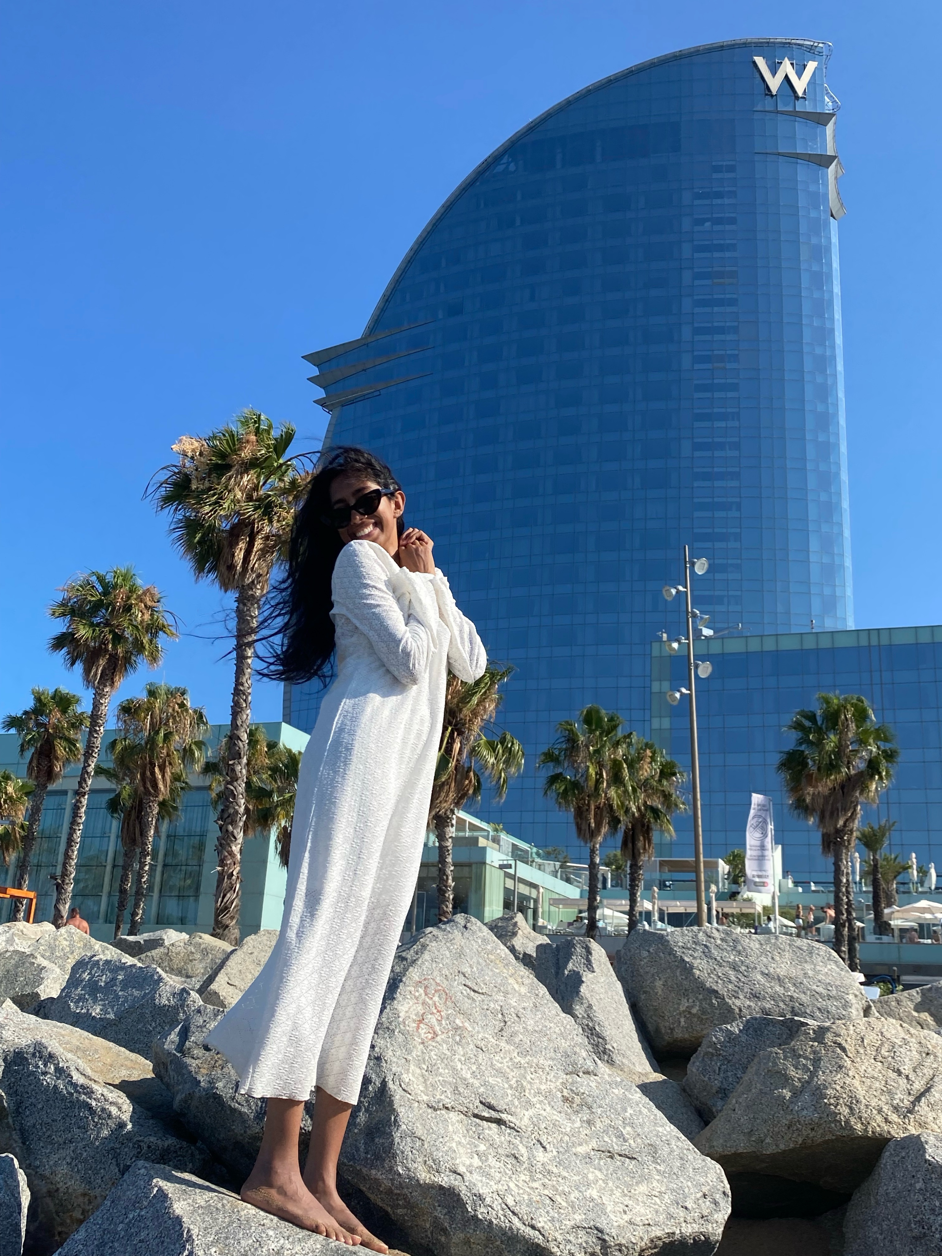 Long Sleeve White Dress