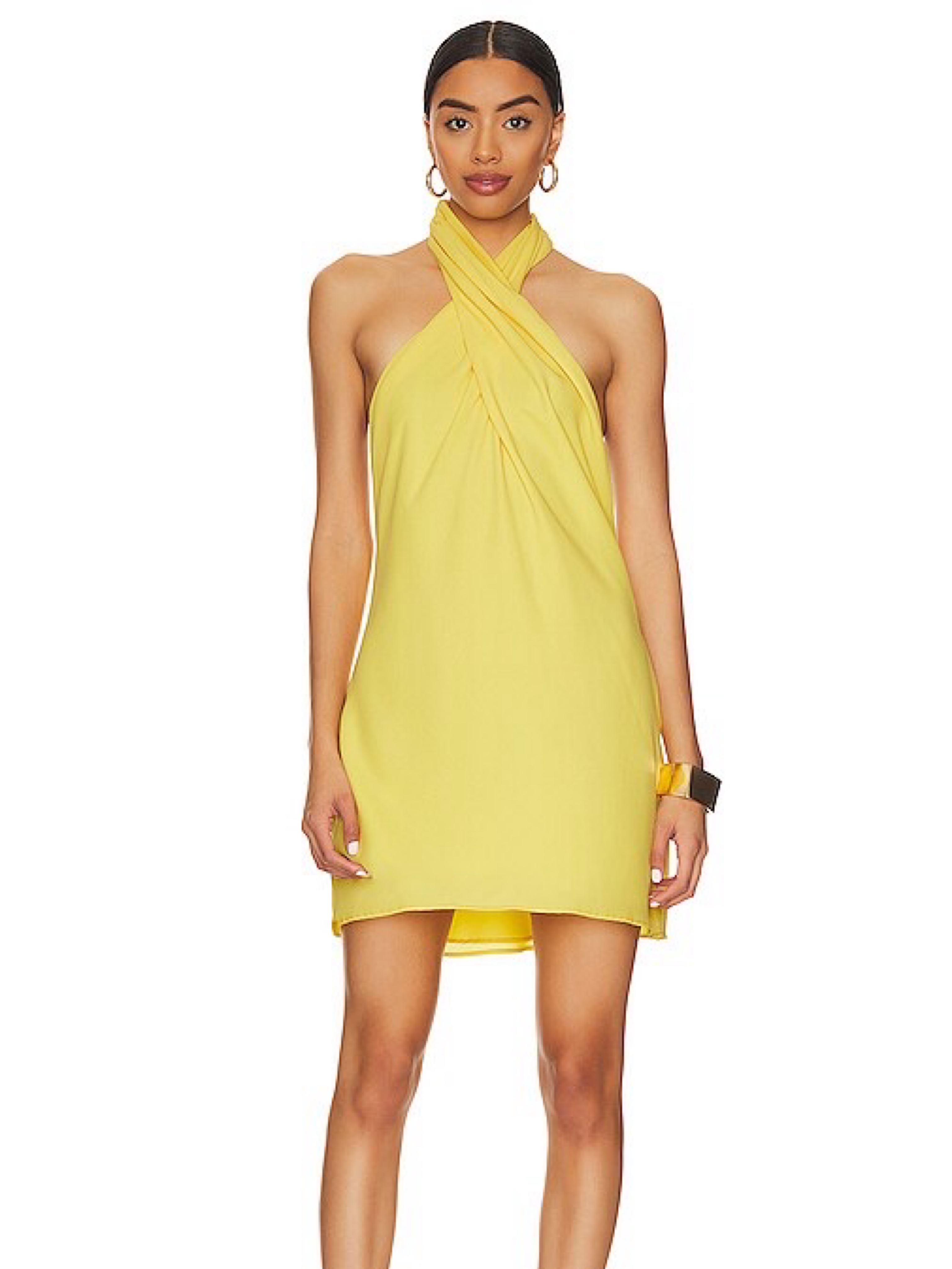 show me your mumu jasmine halter mini dress Jasmine Halter Mini Dress