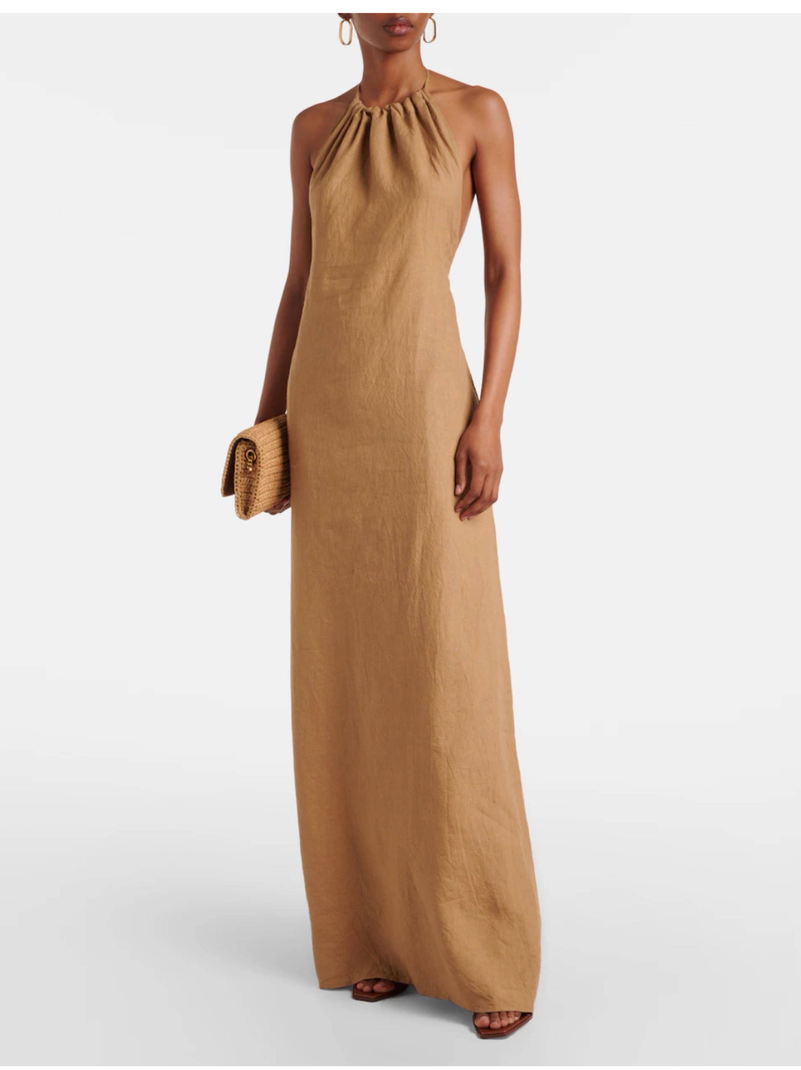 nili lotan halter dress EDDIE KNIT HALTER DRESS | Women's Handmade Slim Dress In Custom Medallion Crochet