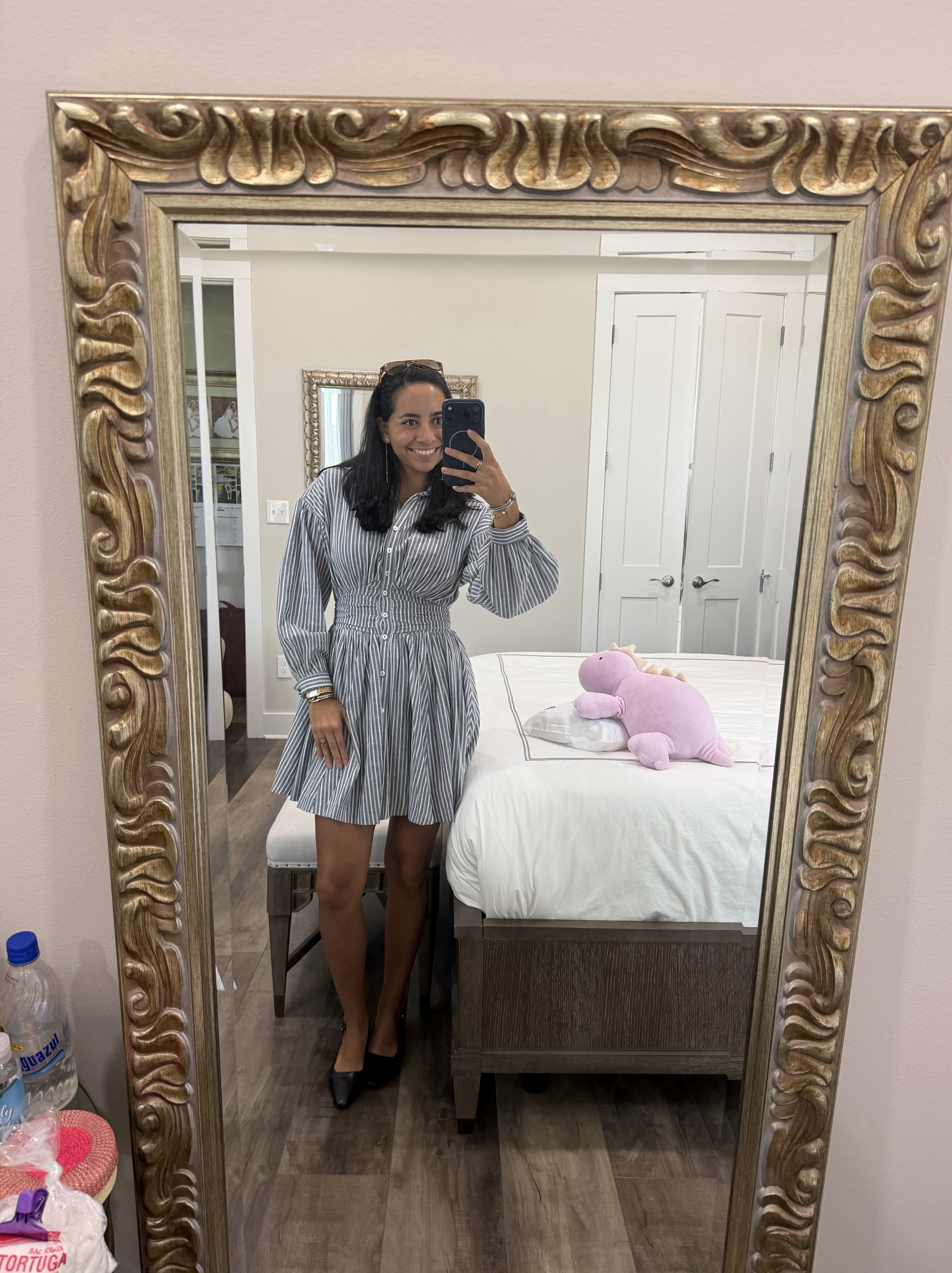Striped Mini Dress