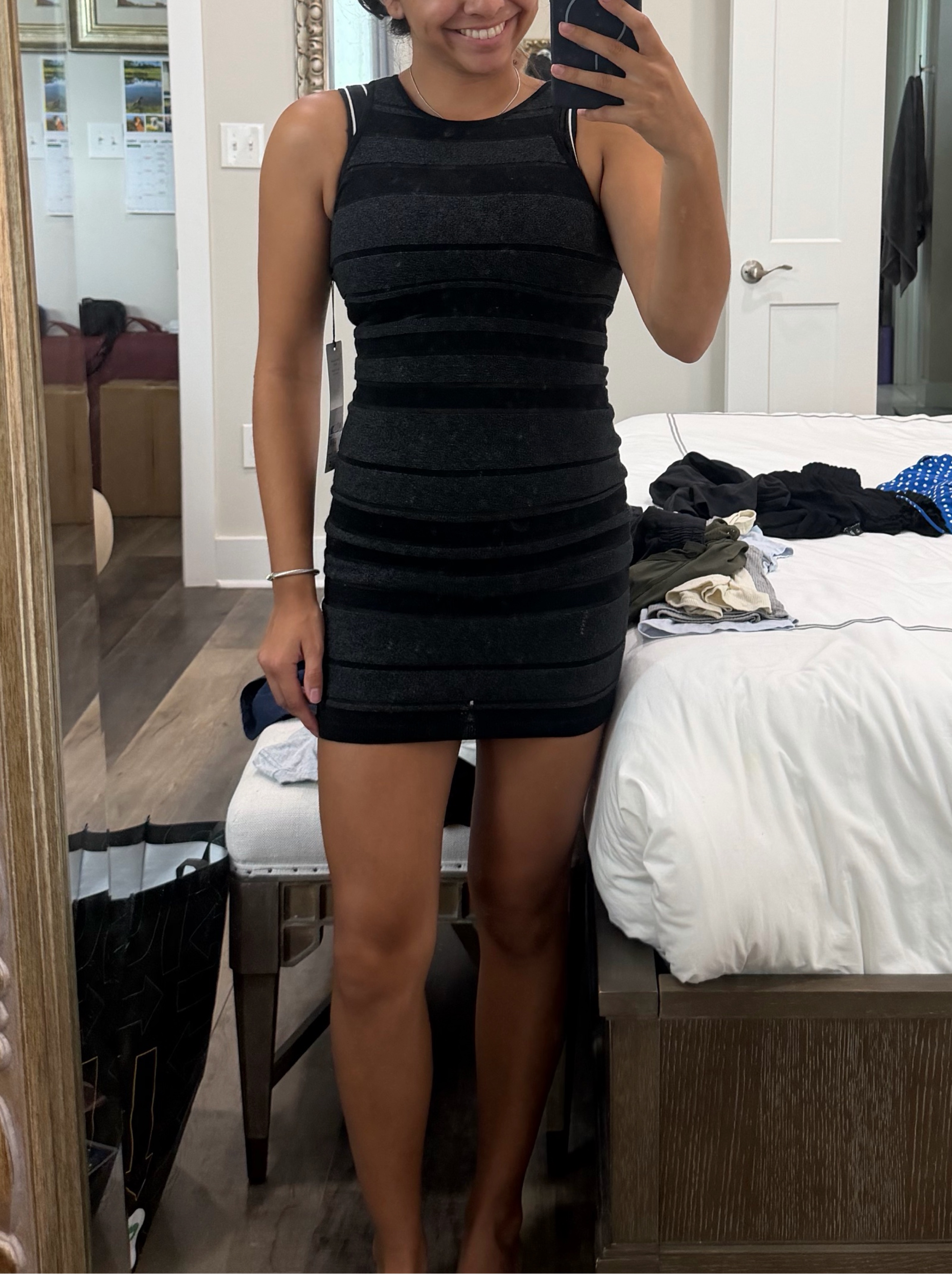 Alo Yoga Knit Mini Dress