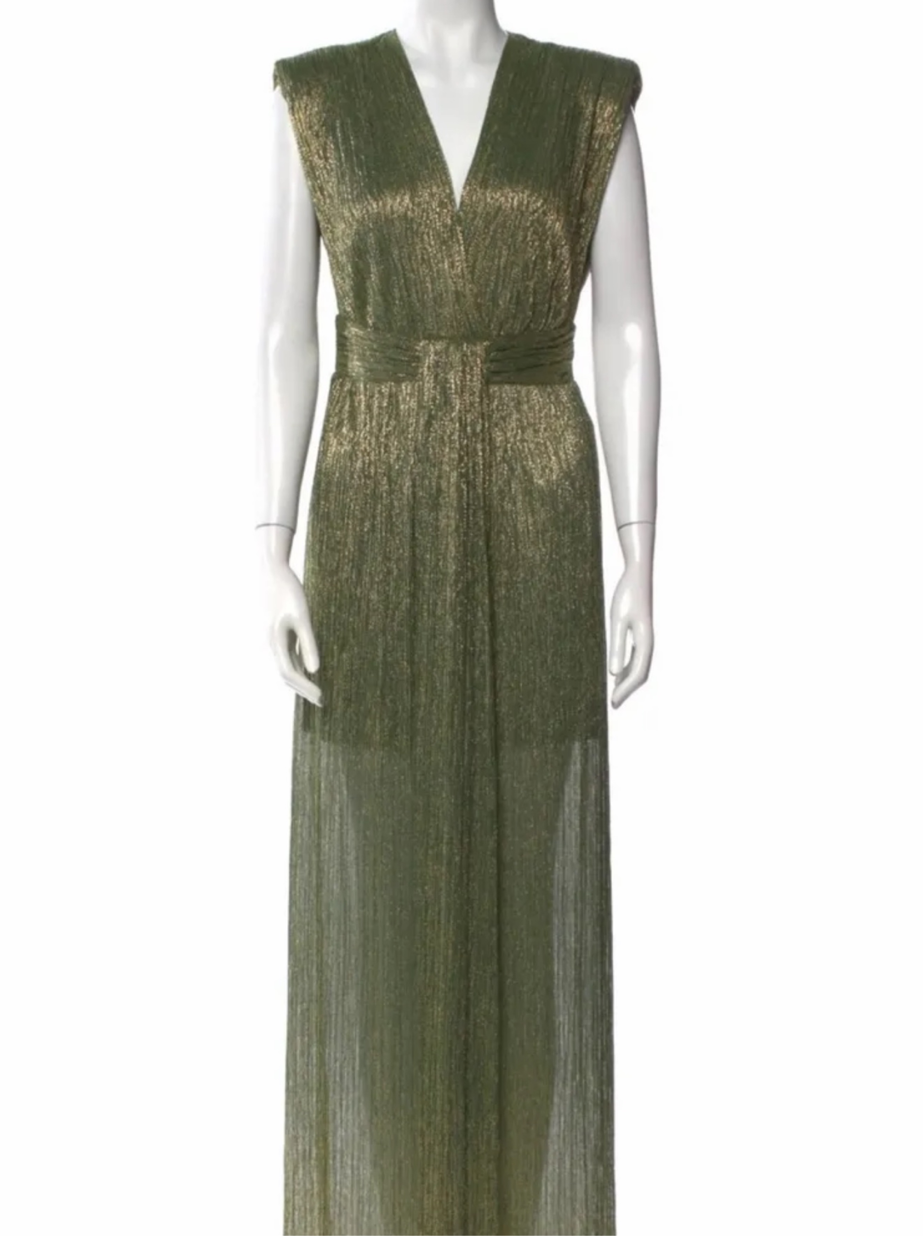 Sabina Musayev Green Formal Dress
