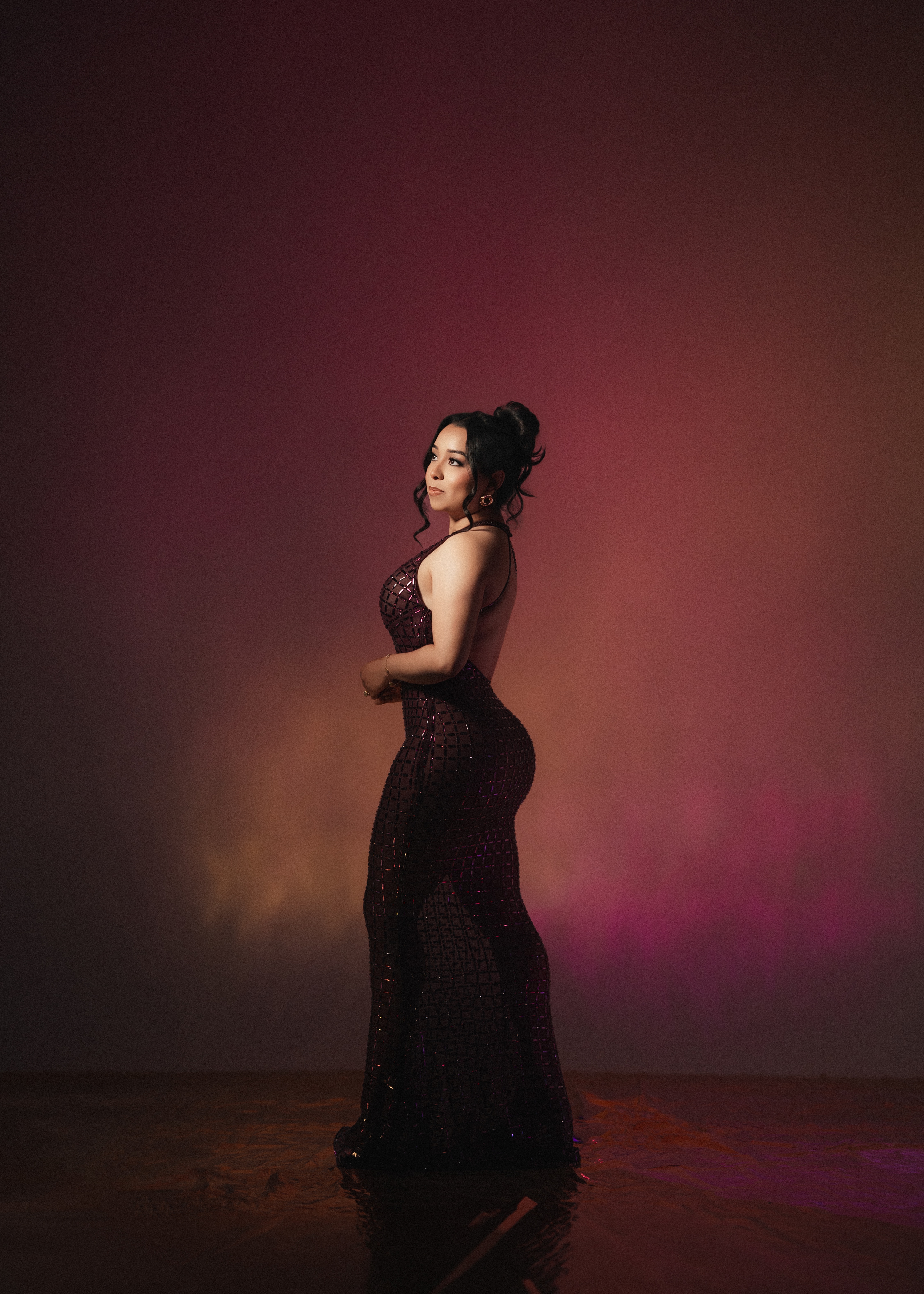 huda black dress Huda Aljarallah   | A black gown made for moments that do not  repeat