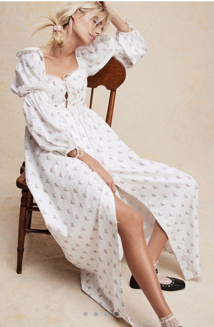 for love and lemons charlotte maxi dress For Love & Lemons Charlotte Maxi Dress