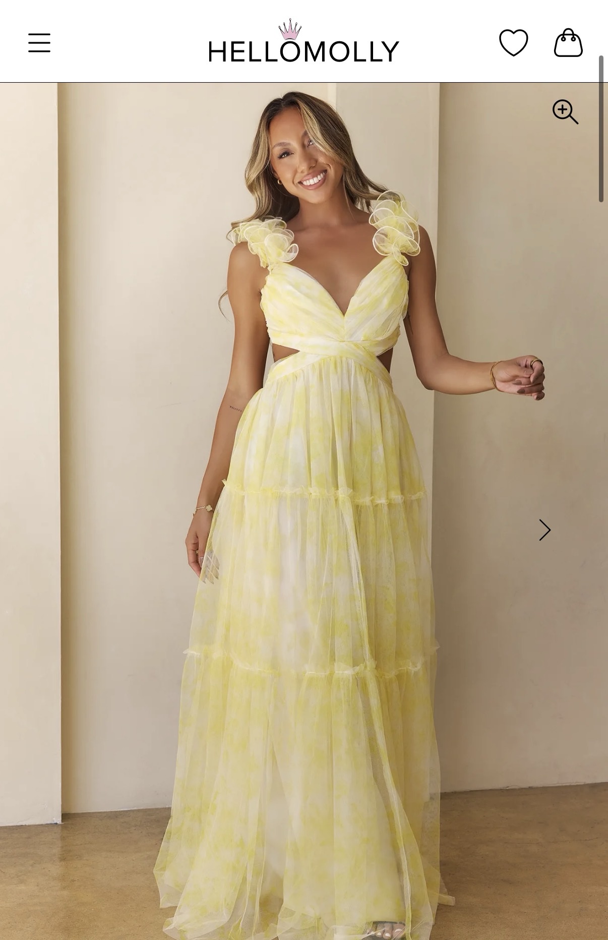 Hello MollyEndless Rivera Maxi Dress Yellow by Hello Molly - Pickle