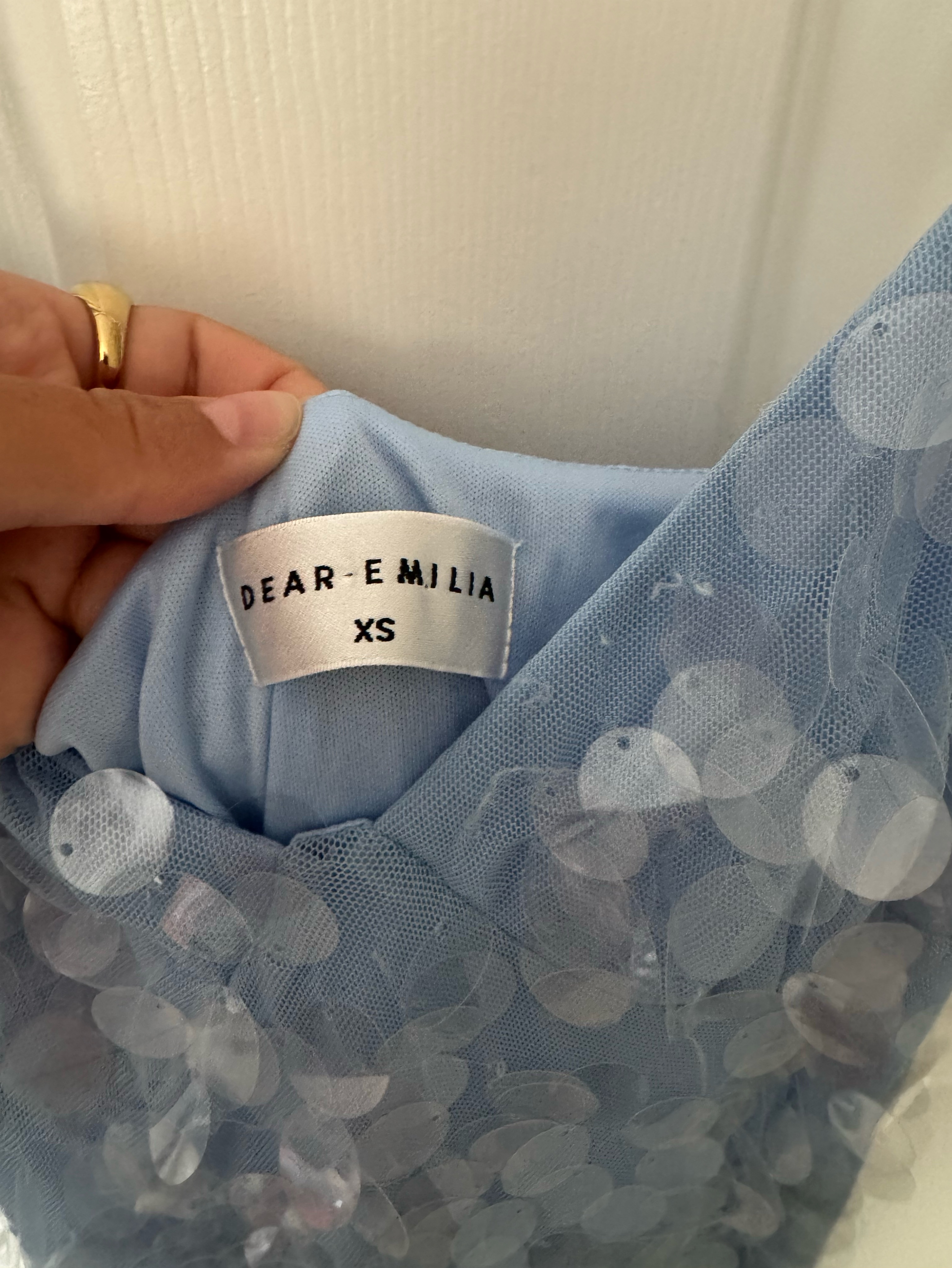 hello molly blue sequin dress A New Glow Sequin Maxi Dress Navy
