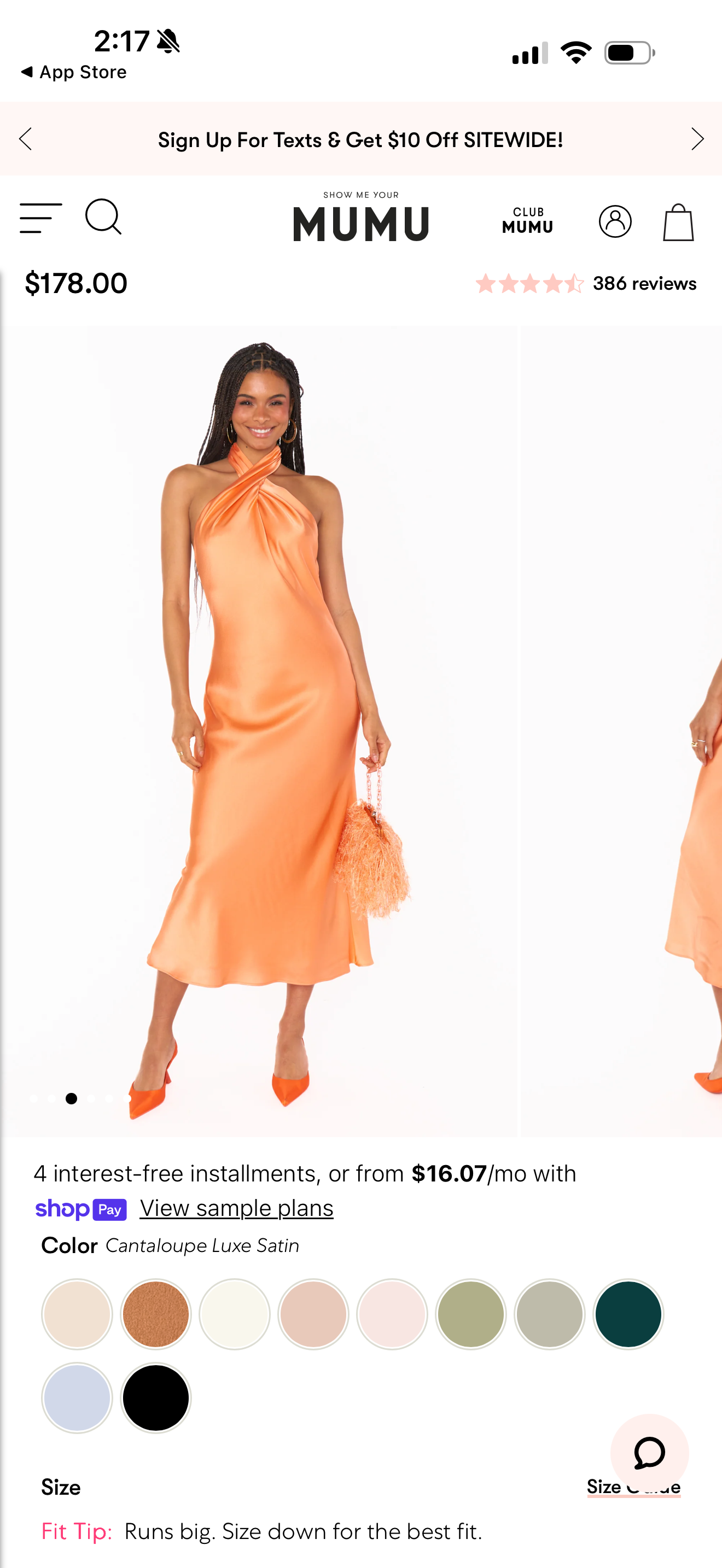 Jasmine Halter Midi Dress by Show Me Your Mumu - Pickle Jasmine Halter Midi Dress by Show Me Your Mumu - Pickle