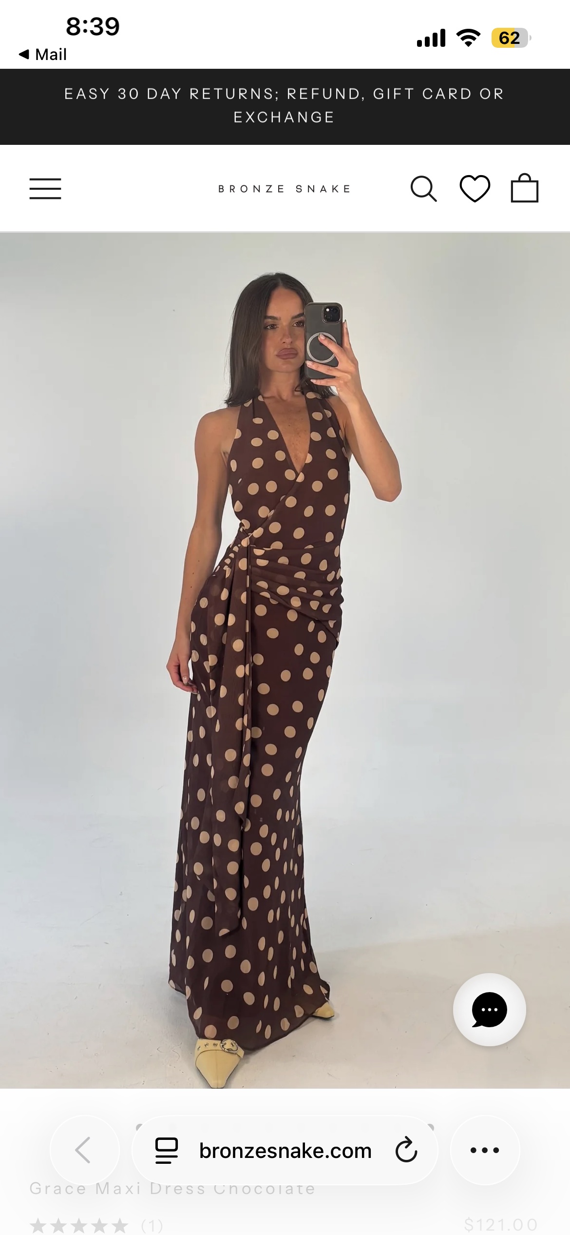 bronze snake brown dress Bronze Snake Grace Maxi Dress Chocolate by Bronze Snake