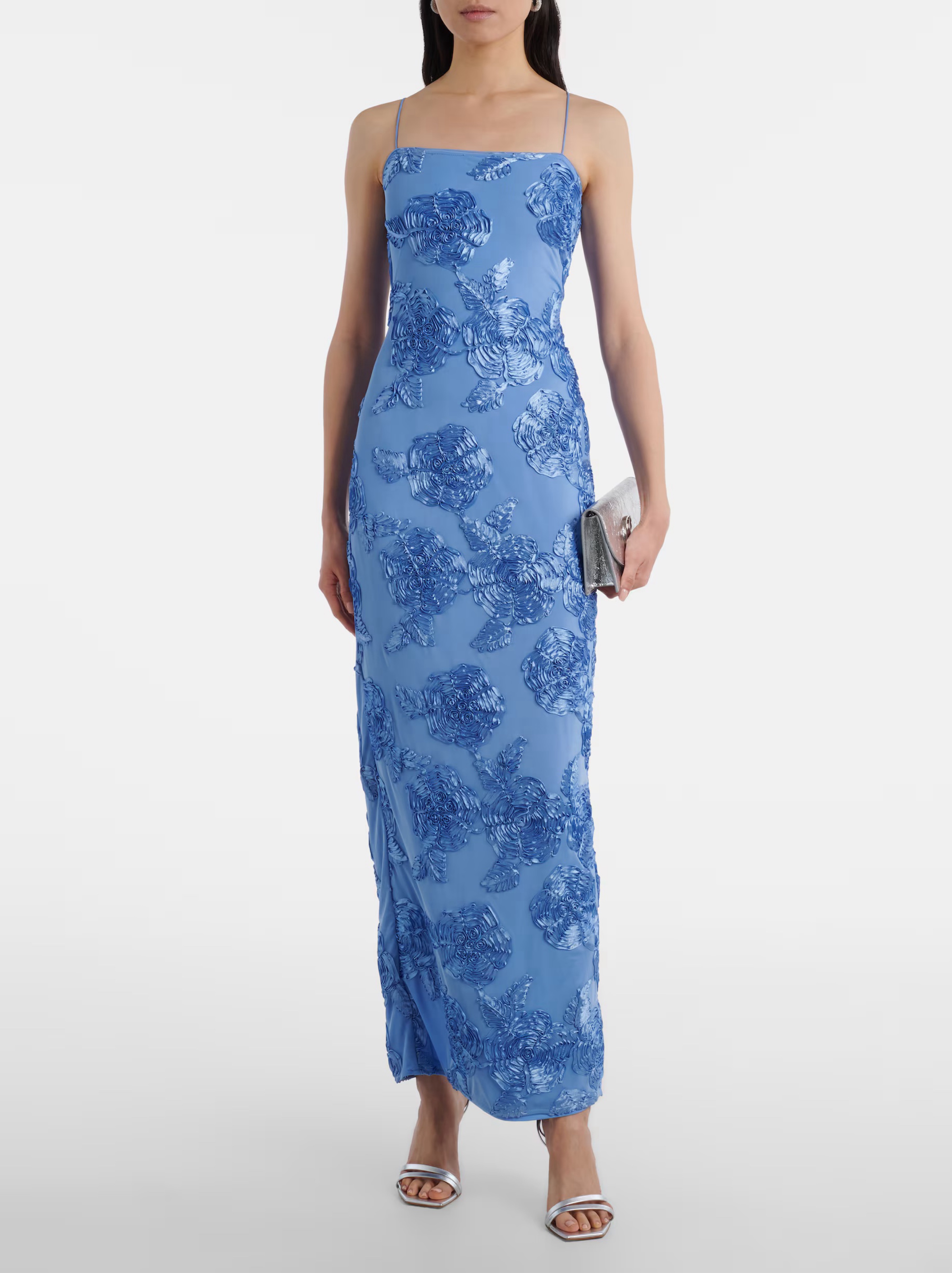 rotate floral cocktail dress ROTATE BIRGER CHRISTENSEN Floral Mesh Dress | Purple