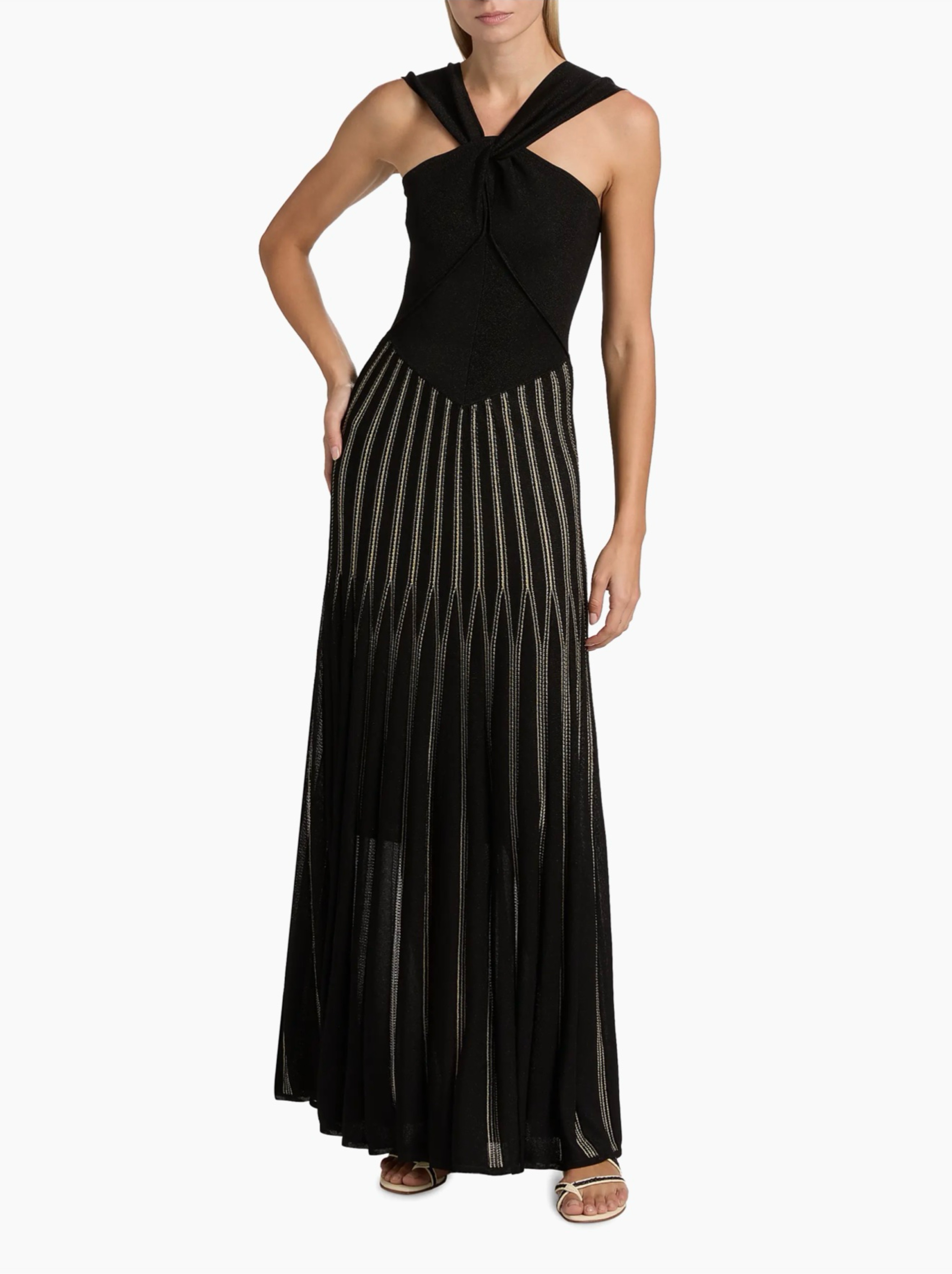 Zimmermann Mixed Media Maxi Dress