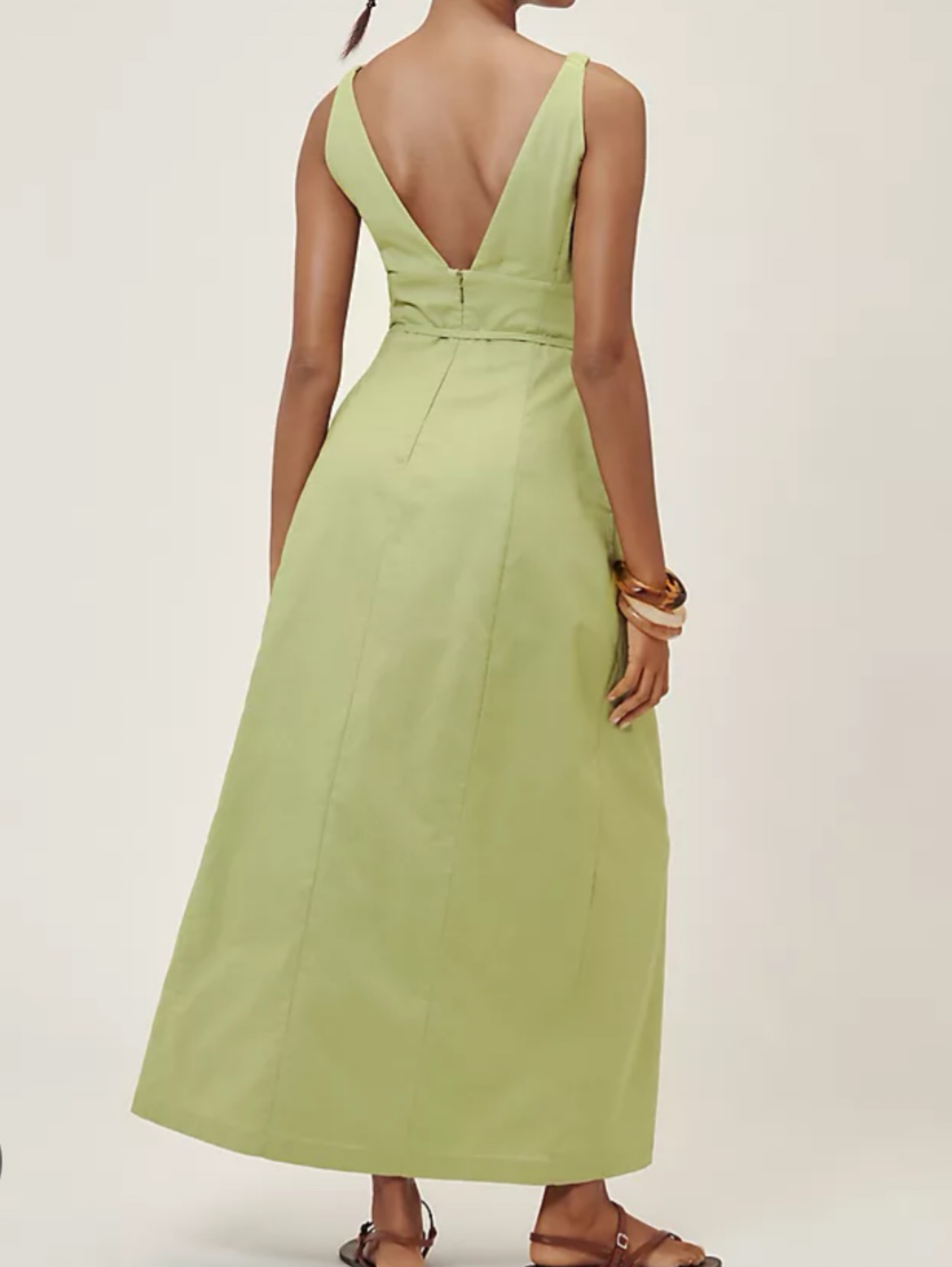 lisa says gah green dress Lisa says Gah Marissa Dress | Linen | Green | Size S by Lisa Says Gah!