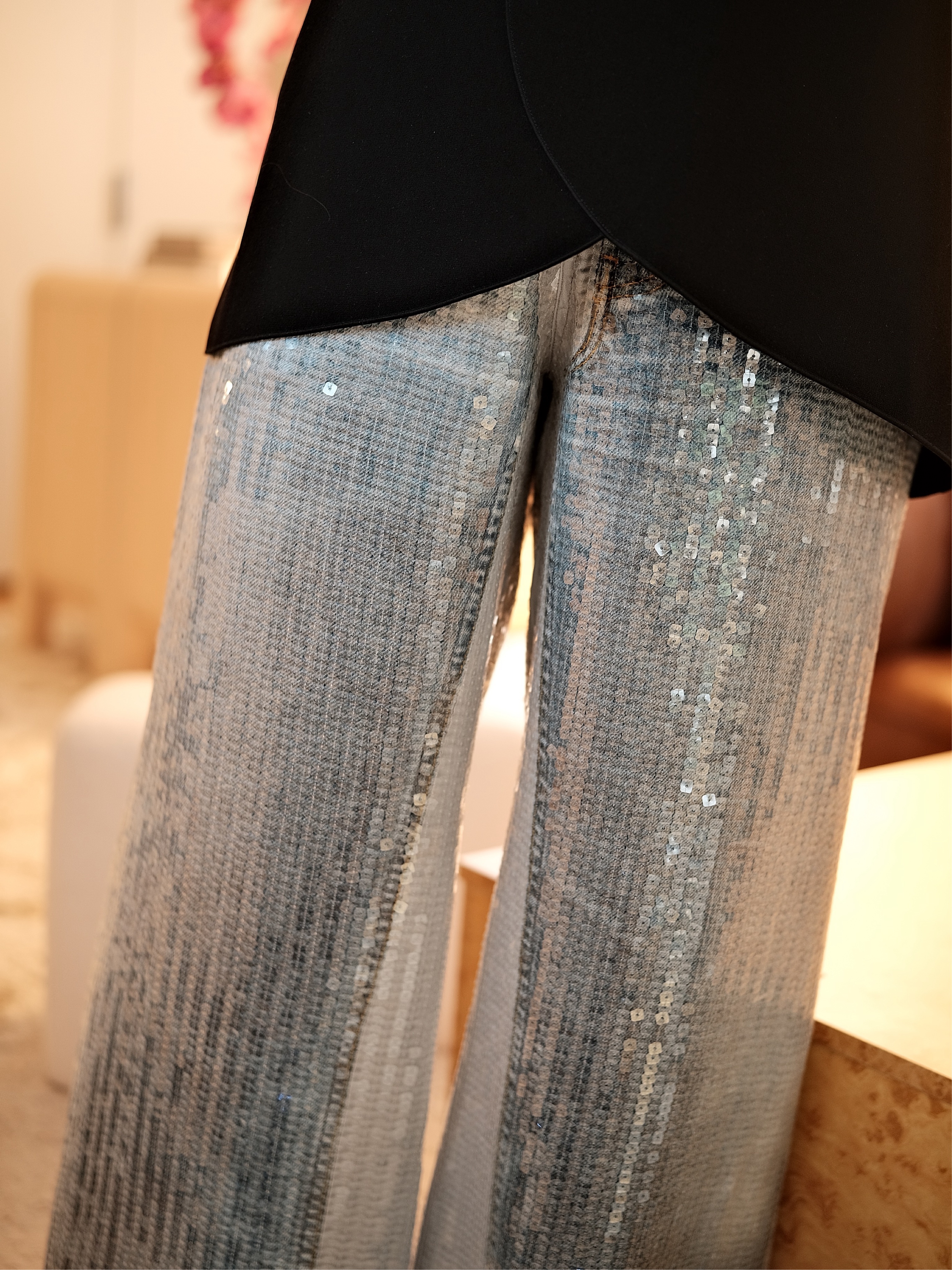 JPG SEQUIN “ILLUSION JEAN”